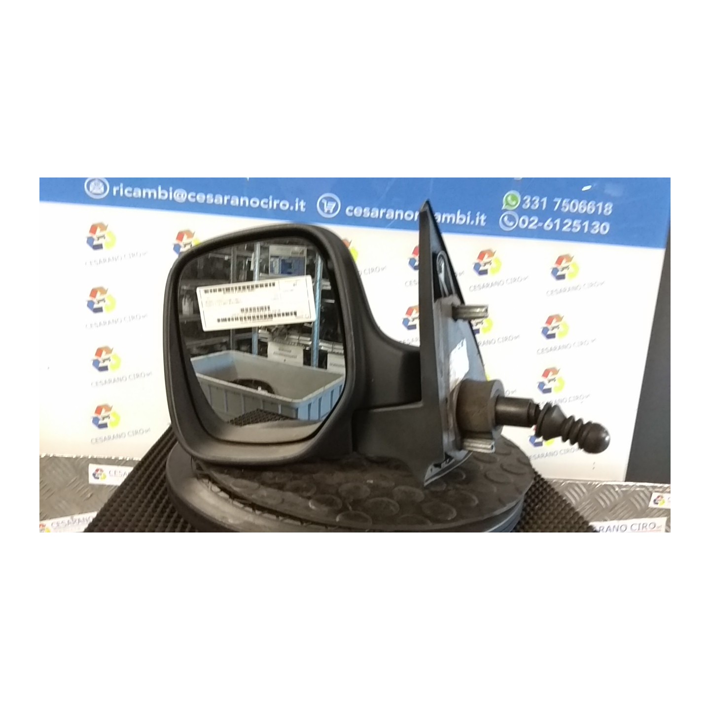 CRISTALLO RETROVISORE EST. SX. 021 PEUGEOT RANCH (11/96-11/02) D9B 8151V9