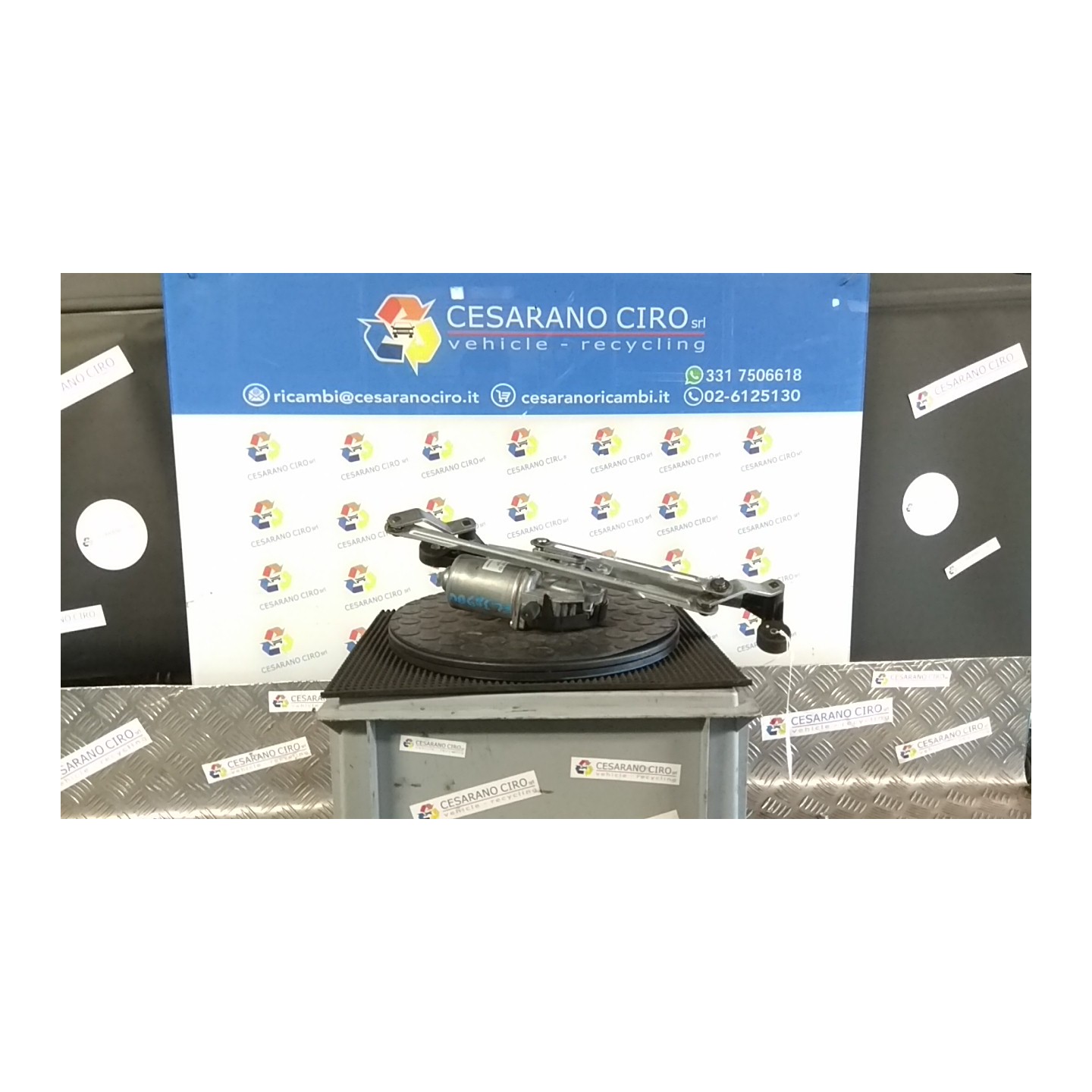 MECCANISMO TERGIPARABREZZA CON MOTORINO 024 OPEL CORSA (X15) (12/14-12/19) B14XEROPTLDD 13432685
