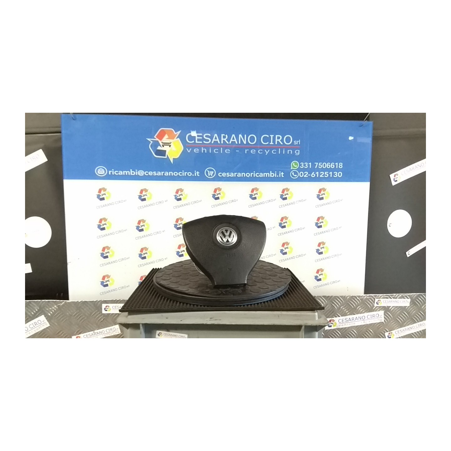 DISPOSITIVO AIRBAG LATO GUIDA 031 VOLKSWAGEN CADDY (02/04-08/10) BLS 2K0880201A4EC