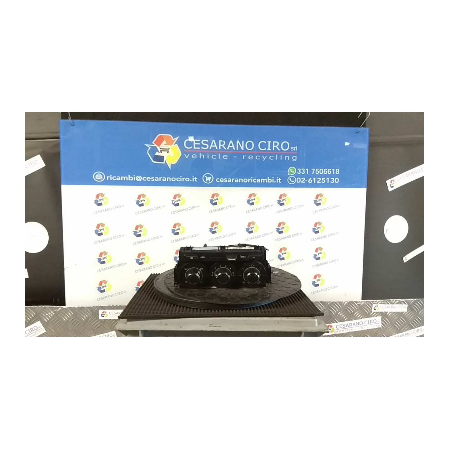 BLOCCO COMANDO CLIMATIZZAZIONE 072 CITROEN C3 2A SERIE (A51) (09/09-06/13 8FP 9675399980