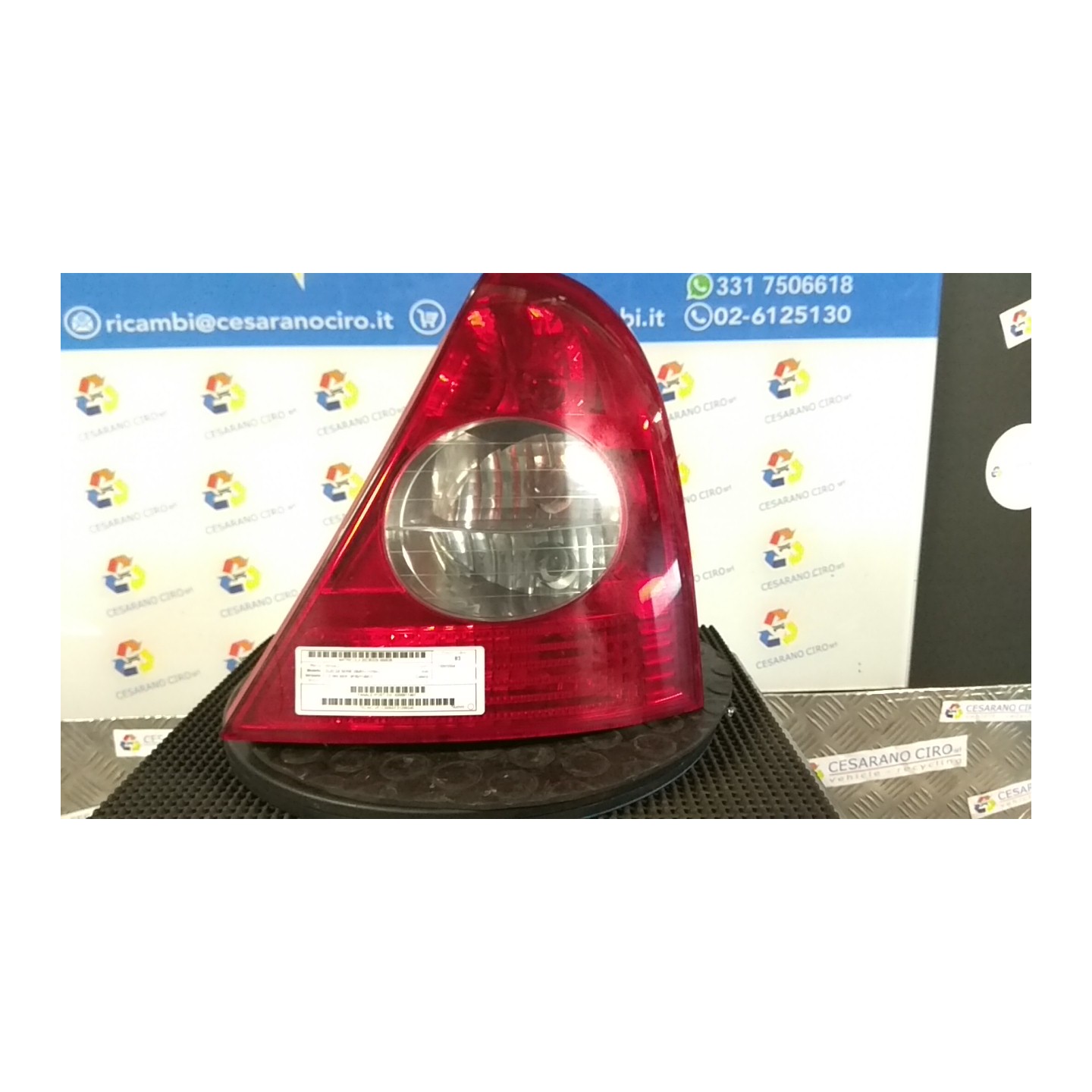 FANALE POST. DX. 035 RENAULT CLIO 2A SERIE (05/01-11/10) D4FB7 8200917487