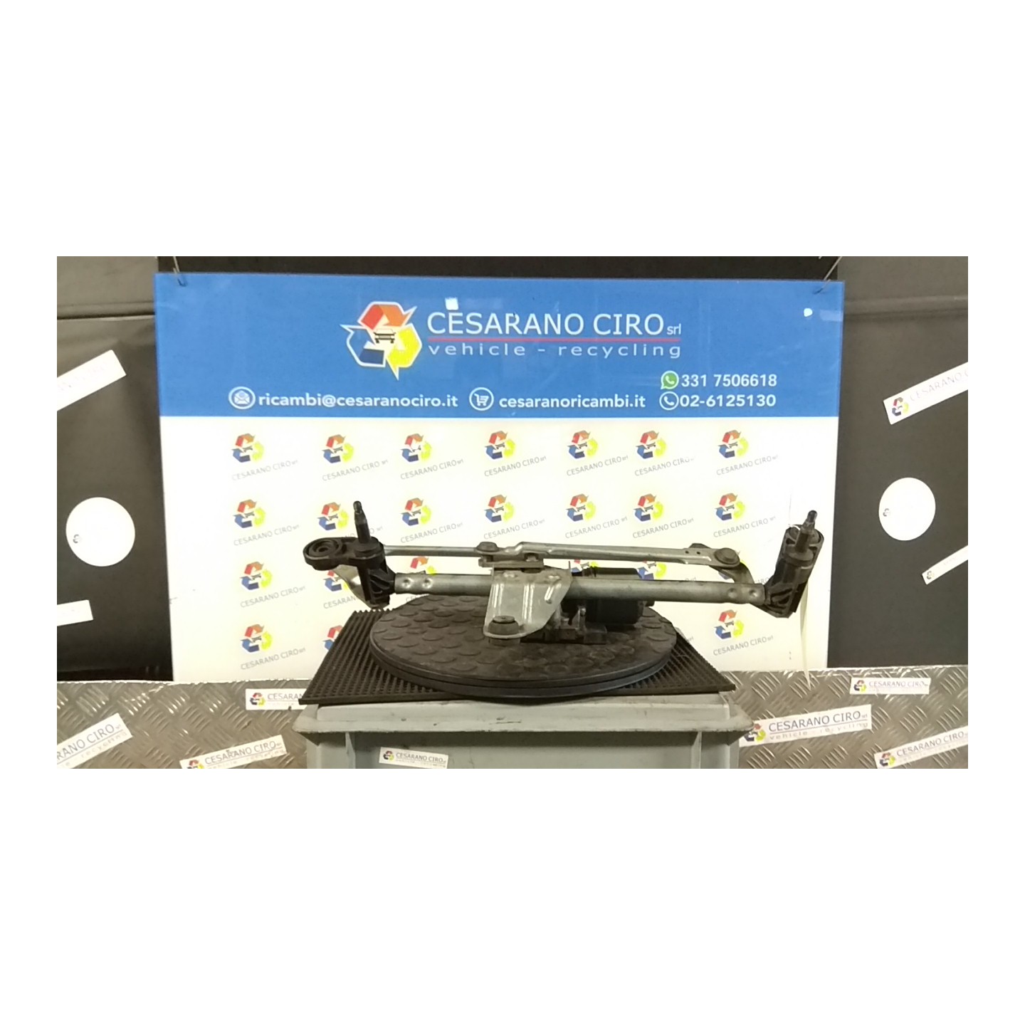 MECCANISMO TERGIPARABREZZA CON MOTORINO 063 SEAT LEON (11/16-12/20) DDY 5F1955023B