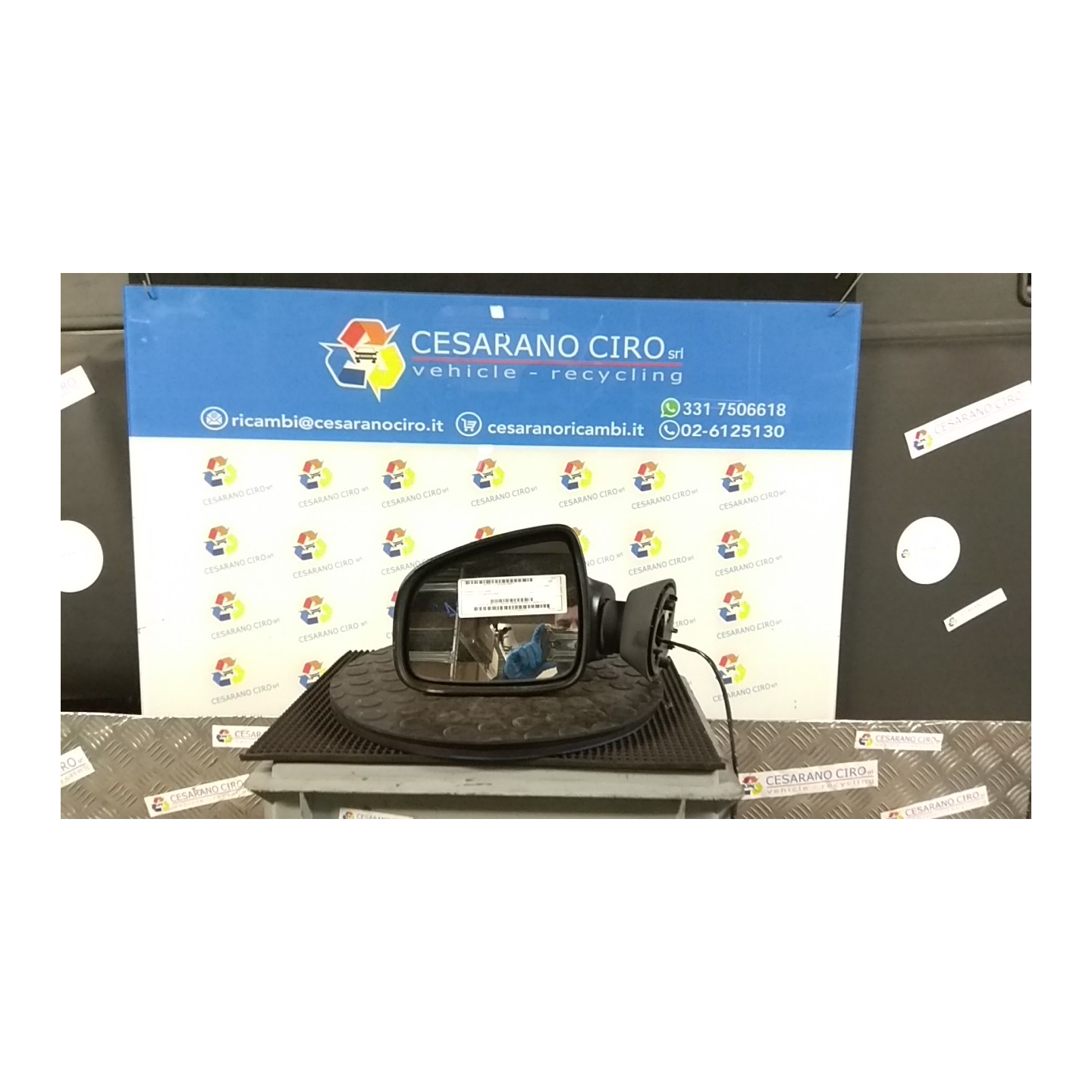 RETROVISORE EST. C/REGOLAZIONE INTERNA SX. 073 DACIA LOGAN (05/08-) K7MF7 963023121R