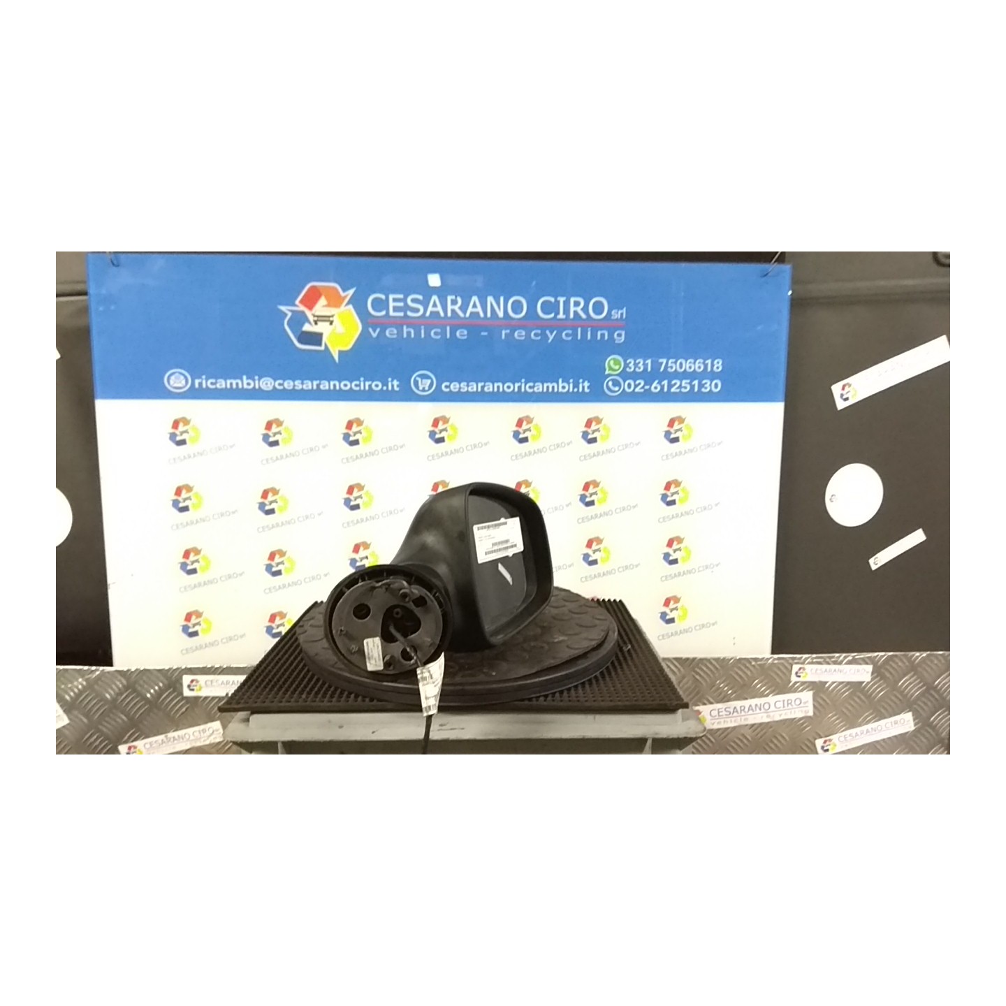 RETROVISORE EST. C/REGOLAZIONE INTERNA DX. 074 DACIA LOGAN (05/08-) K7MF7 963015207R