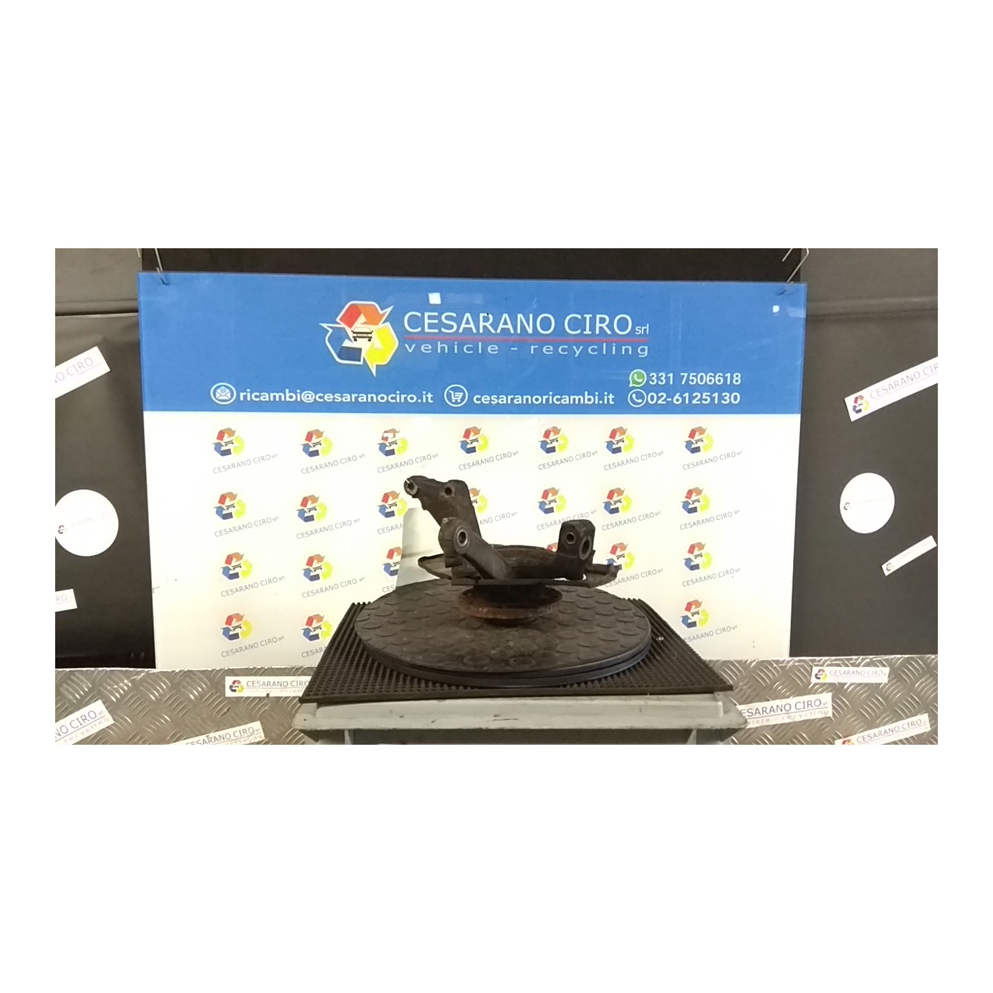 MONTANTE SOSP. ANT. SX. 007 FIAT PANDA (2Q) (09/03-12/10) 187A1000 51857219