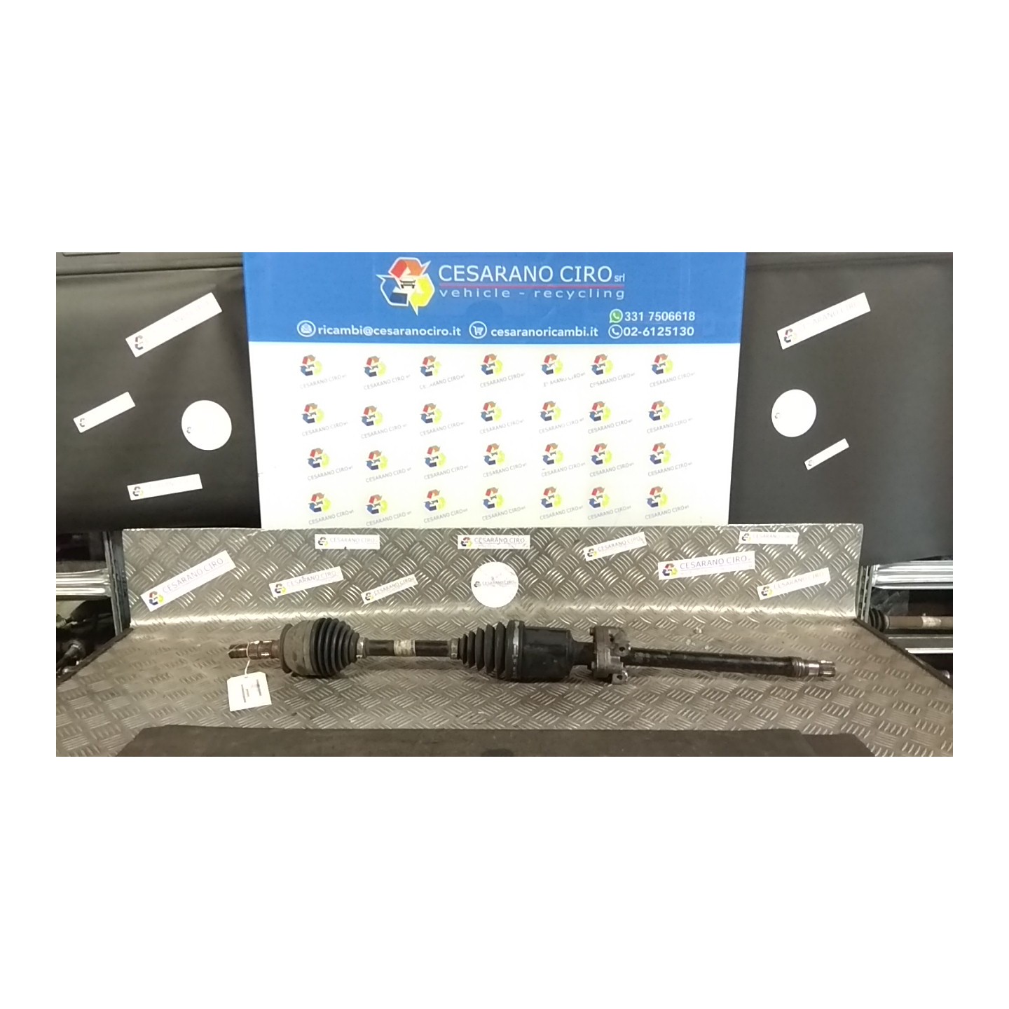 SEMIALBERO ANT. COMPL. DX. 050 CHEVROLET (DAEWOO) CRUZE SW (J308) (07/12-) A17DTS 13334719