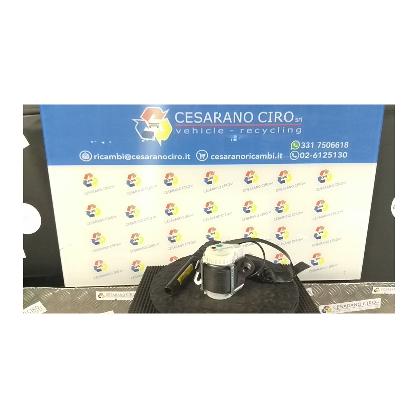CINTURA DI SICUREZZA ANT. DX. 005 OPEL MERIVA (S10) (04/10-) A17DTI 13344210