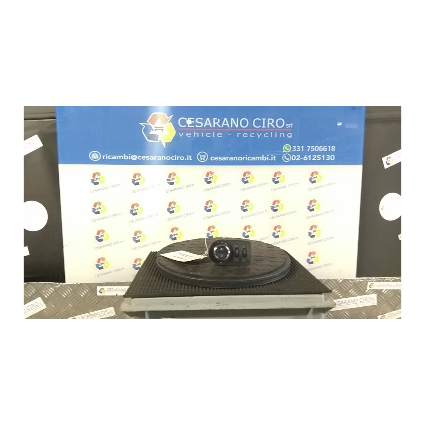 INTERRUTTORE BLOCCO COMANDO LUCI 039 OPEL MERIVA (S10) (04/10-) A17DTI 13294814