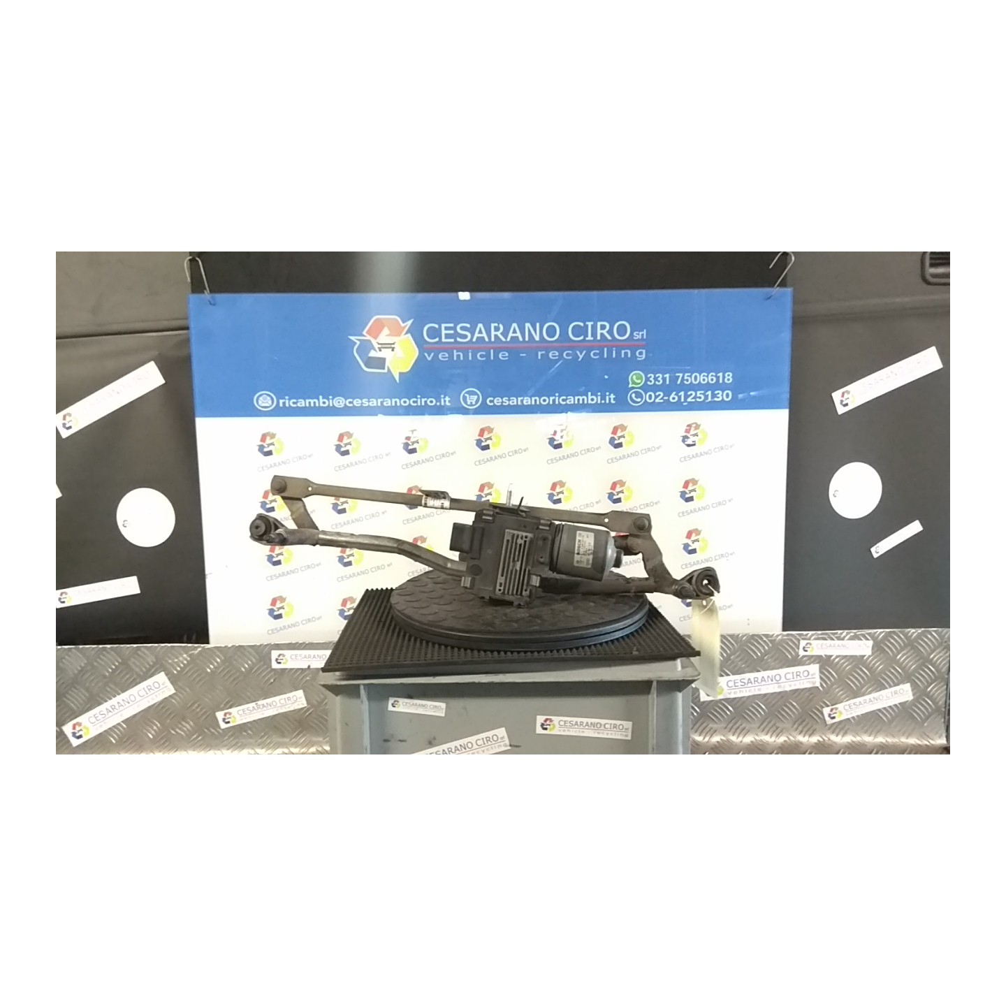 MECCANISMO TERGIPARABREZZA 068 AUDI A3 (8P) (04/03-06/10) BKD NB3754003029020