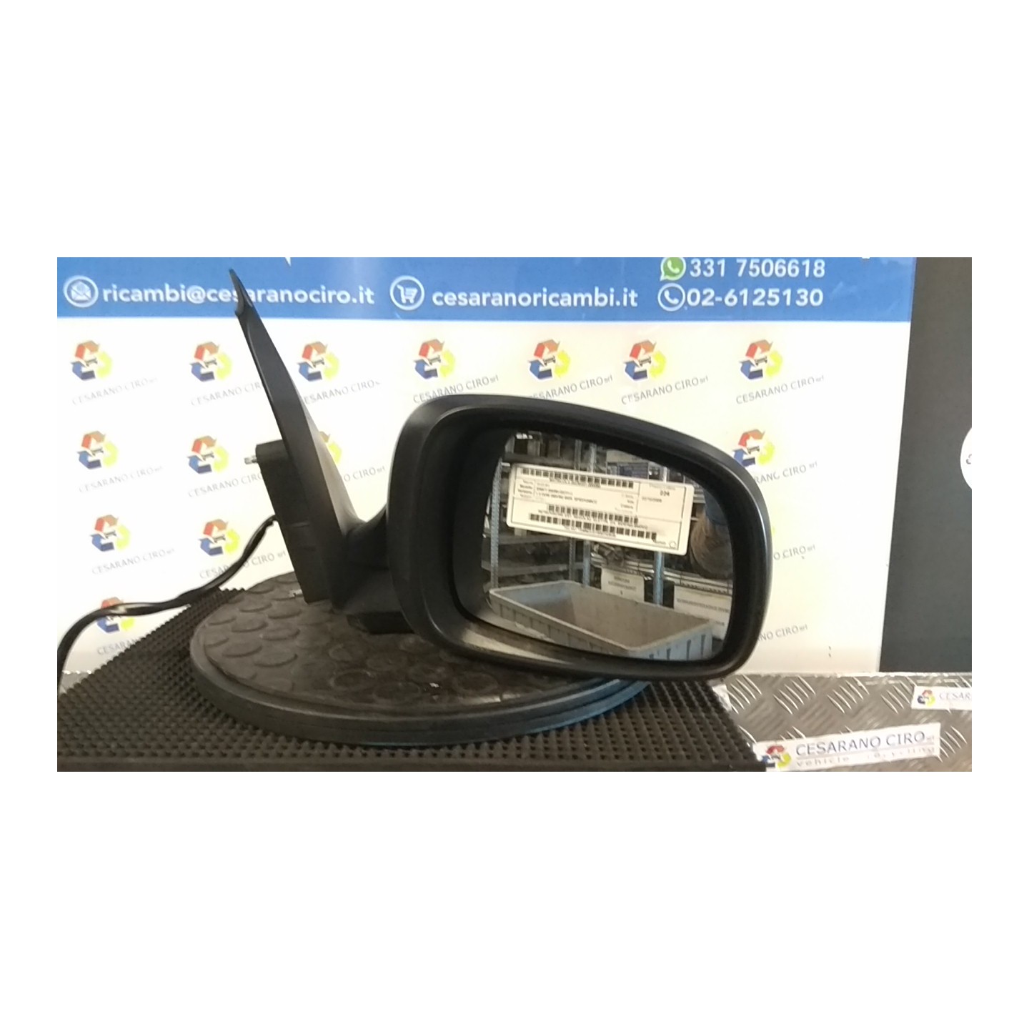 RETROVISORE EST. REGOLAZ. ELETTR. DX. 090 SUZUKI SWIFT (04/05-02/11) D13A 8470162JB0ZCC