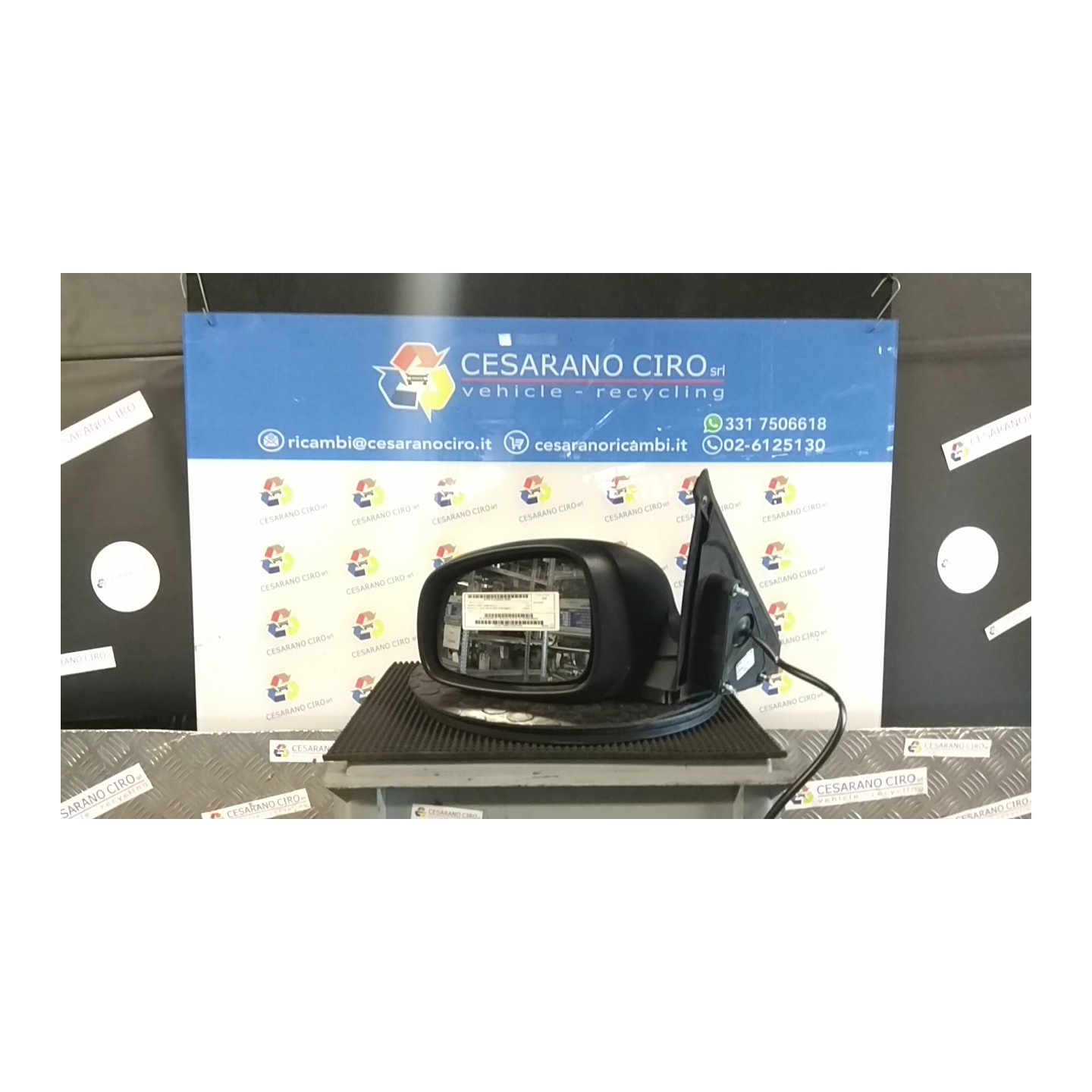 RETROVISORE EST. REGOLAZ. ELETTR. SX. 091 SUZUKI SWIFT (04/05-02/11) D13A 8470262JB0ZCE