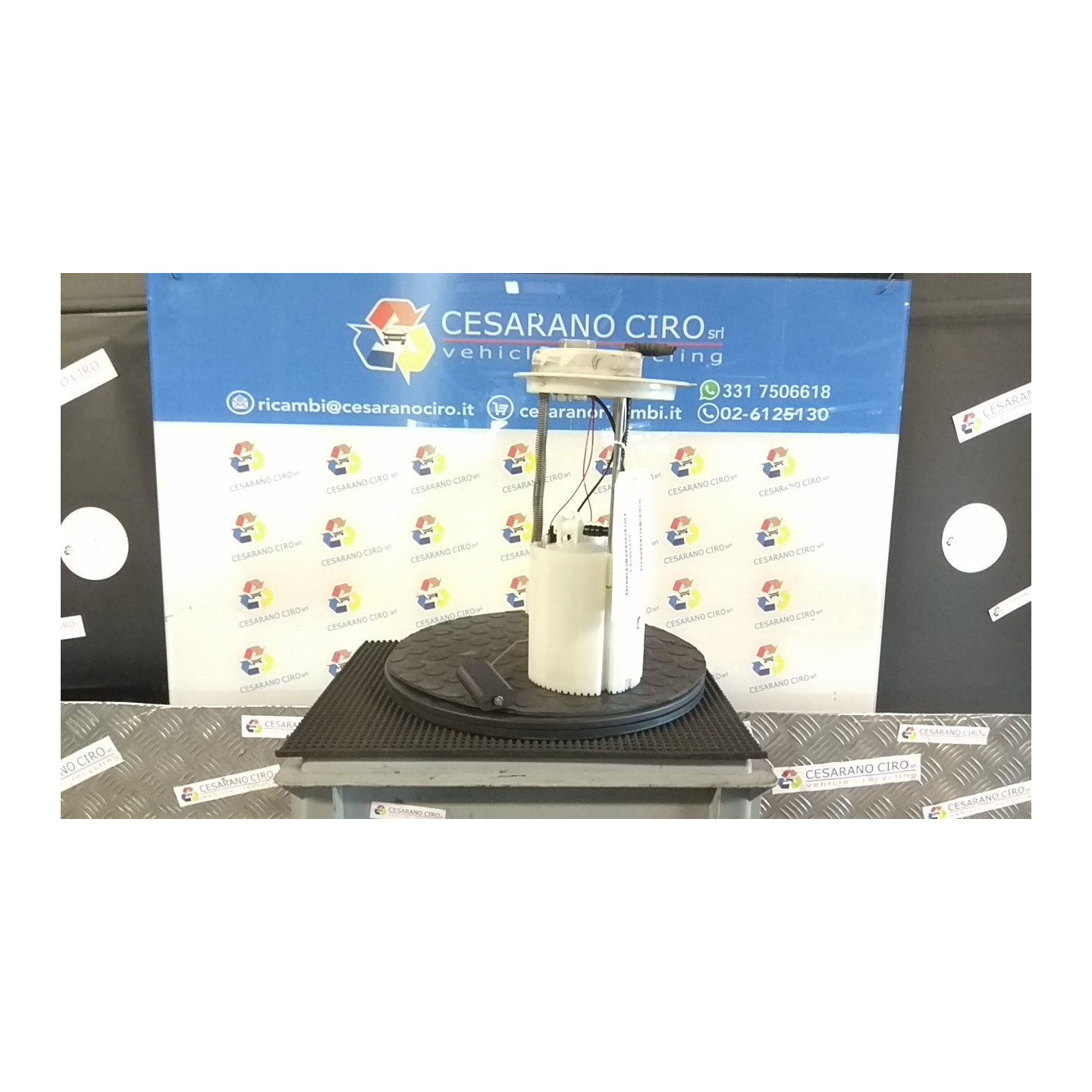 POMPA CARBURANTE C/TRASDUTTORE (GALLEGGIANTE) 098 FIAT PANDA (33) (12/11-04/17) 312A2000 51886363