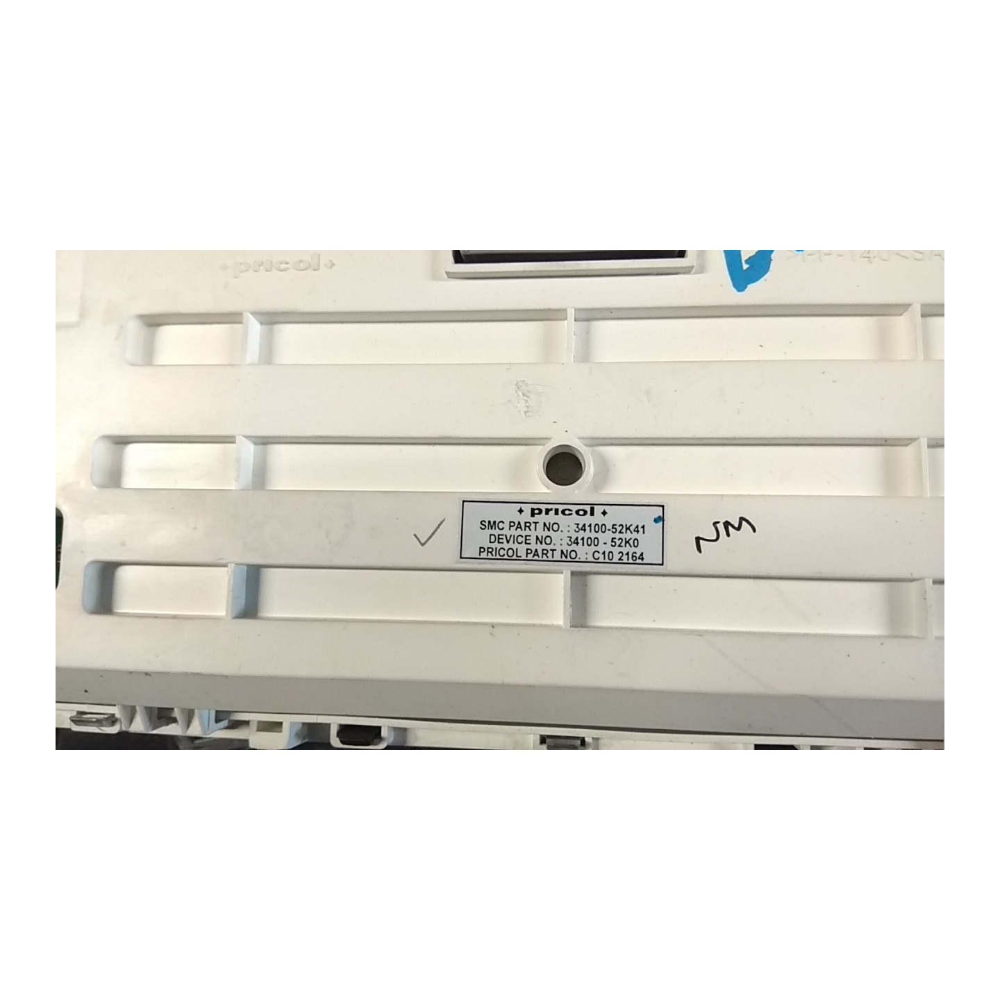 QUADRO STRUMENTI COMPL. 109 OPEL AGILA (H08) (01/08-) K12B 95507020