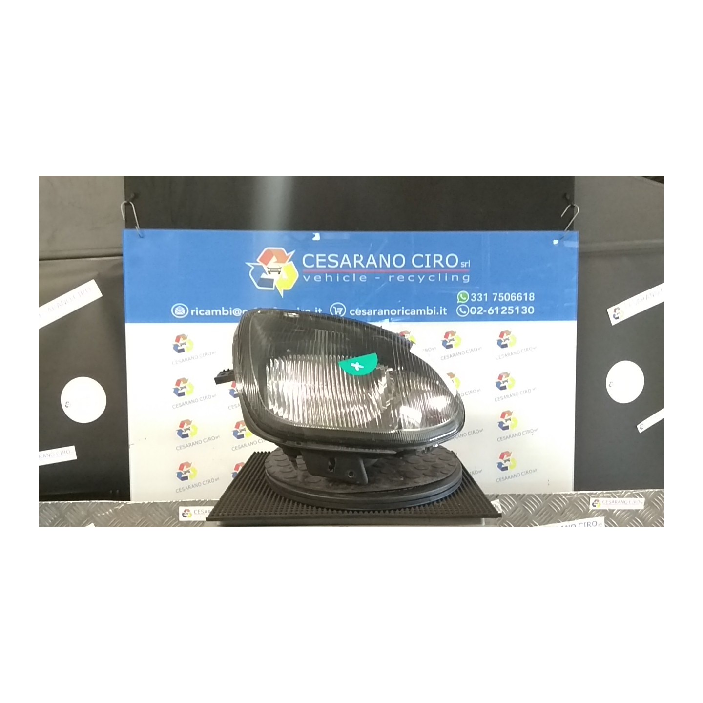 PROIETTORE HELLA DX. 010 RENAULT CLIO 2A SERIE (04/98-04/01) D7FD7 7701045169