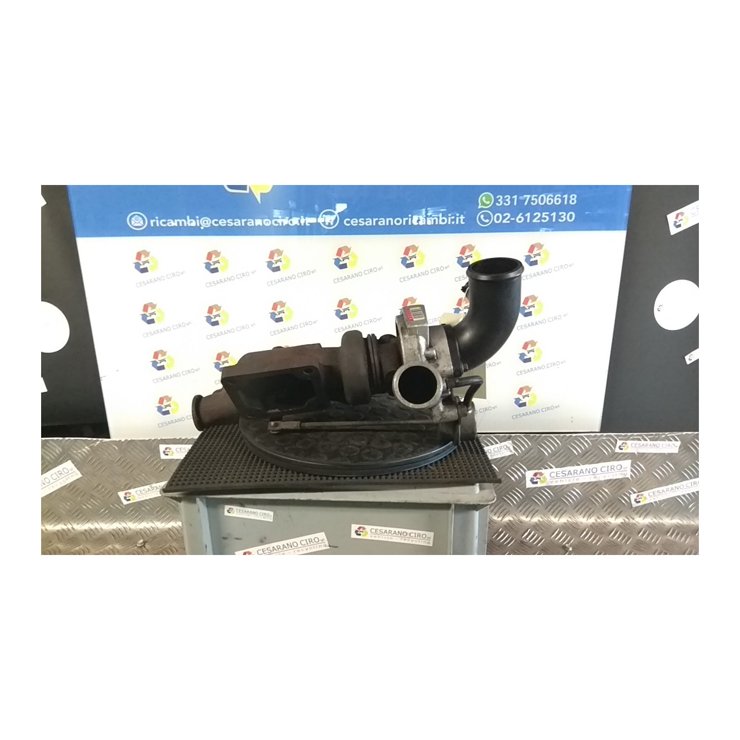 TURBOCOMPRESSORE C/COLLETTORE SCARICO 014 FORD TRANSIT (FY) (09/00-06/06) FXFA 1135266