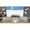ALETTA PARASOLE PARABREZZA C/PELLE DAKOTA GRIGIO SX. 034 BMW SERIE 3 (E90/E91) (02/05-12/11 N46B20B 51166981649
