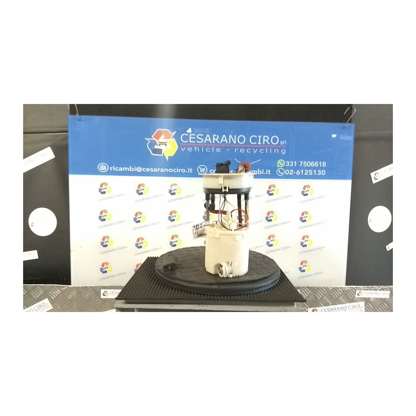 POMPA CARBURANTE C/TRASDUTTORE (GALLEGGIANTE) 008 OPEL AGILA (H08) (01/08-) K12B 95514358