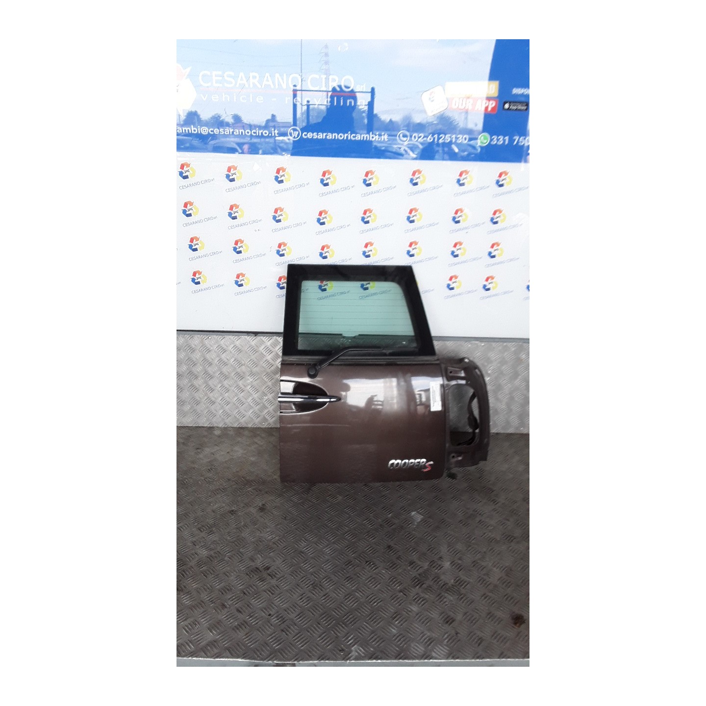 PORTA CARICO POST. A BATTENTE DX. 037 MINI MINI CLUBMAN (R55) (09/07-08/1 N14B16A 41542757716