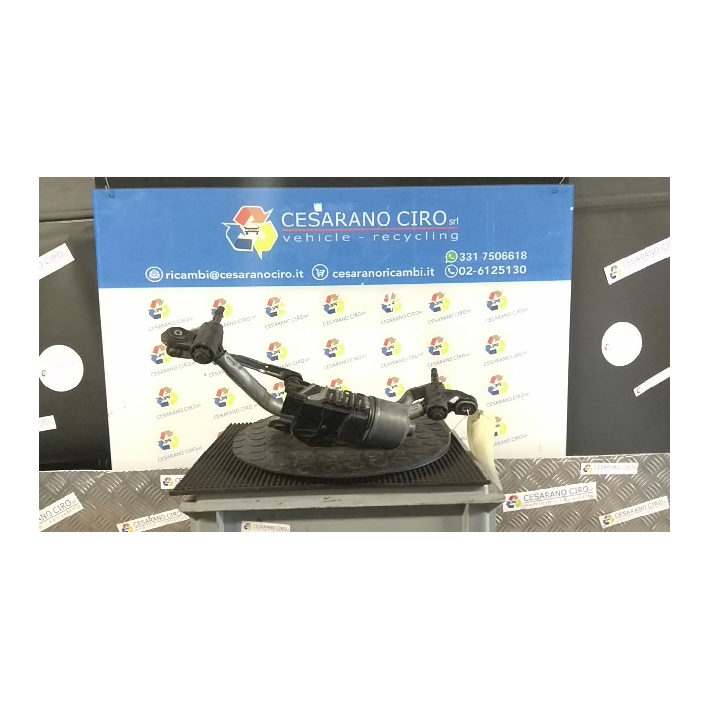 MECCANISMO TERGIPARABREZZA 090 RENAULT TWINGO 2A SERIE (06/07-02/12) D7FA8 8200364766