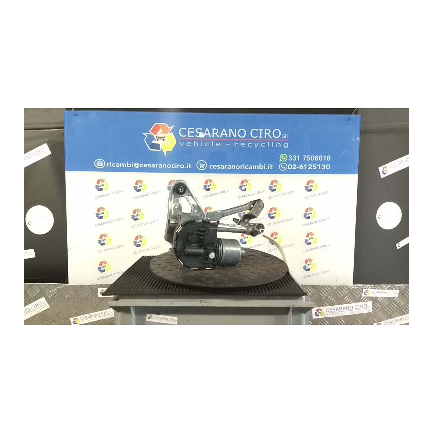 MOTORINO TERGIPARABREZZA DA TELECODIFICARE SX. 135 PEUGEOT 5008 (10/09-03/17) 9H05 6405PZ