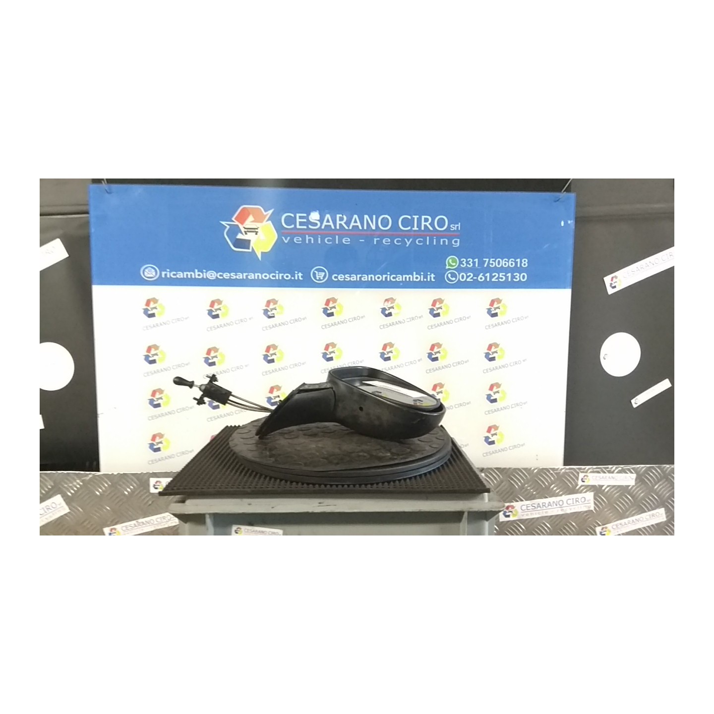 RETROVISORE EST. DX. 163 CHEVROLET (DAEWOO) MATIZ (M100) (06/98-11/00) F8CV 96323392S