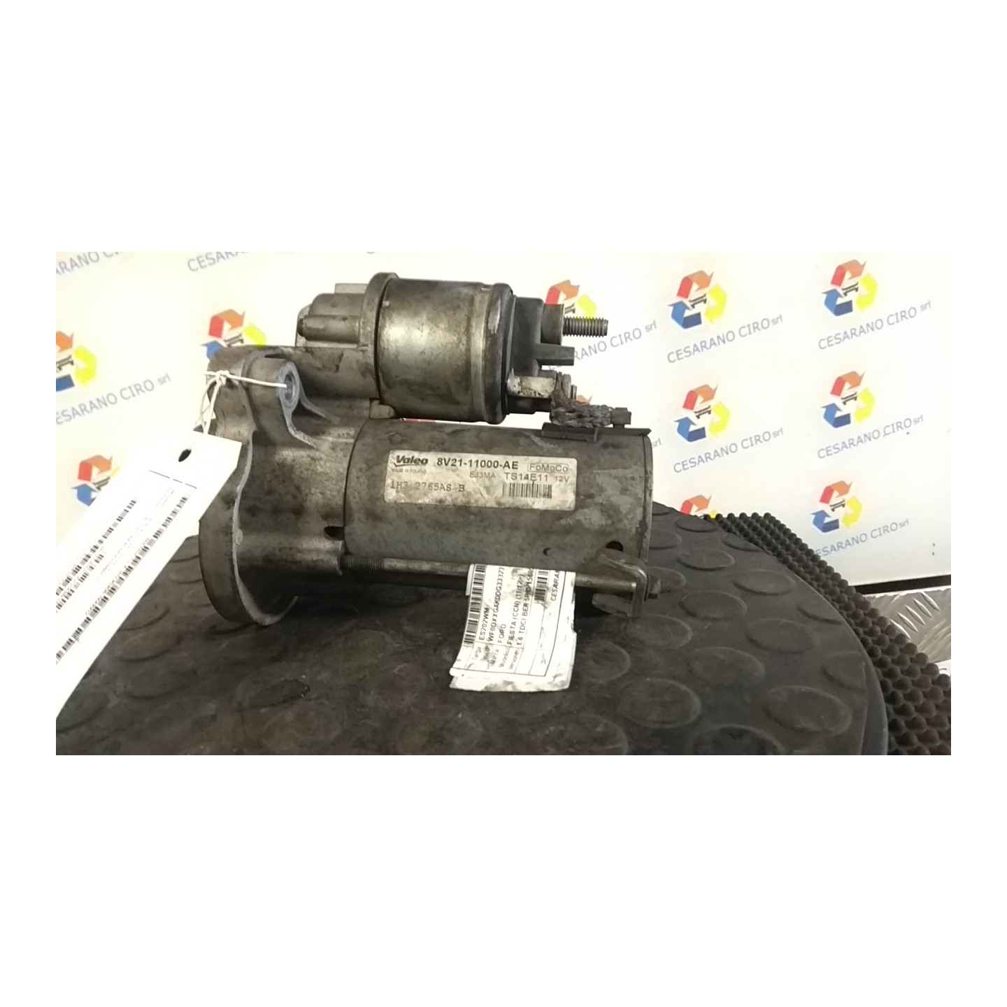 MOTORINO AVVIAMENTO 002 FORD FIESTA (CCN) (11/12-) TZJA 1734633