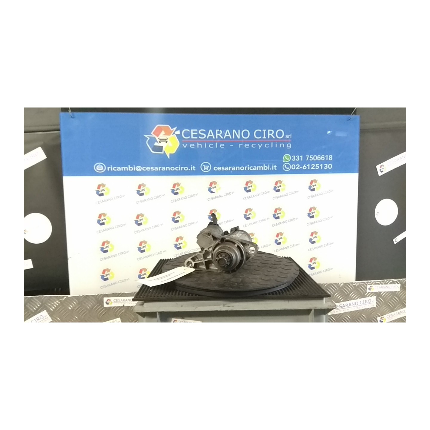 MOTORINO AVVIAMENTO 1,0KW BOSCH 019 SEAT IBIZA (6J) (05/08-03/13) CGP 02T911023R