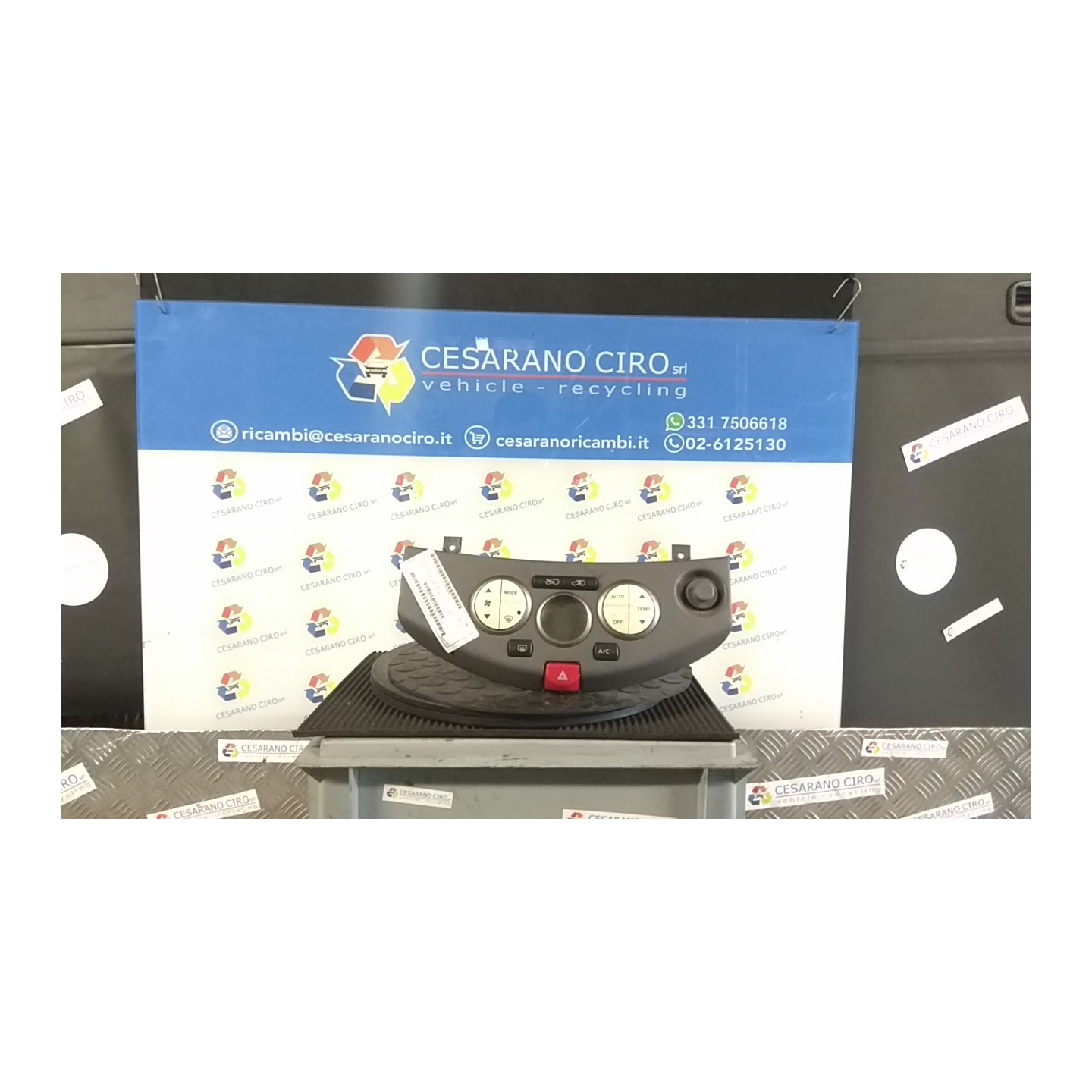 BLOCCO COMANDO CLIMATIZZAZIONE 008 NISSAN MICRA (K12E) (11/02-05/06) CR12 27510AX74A