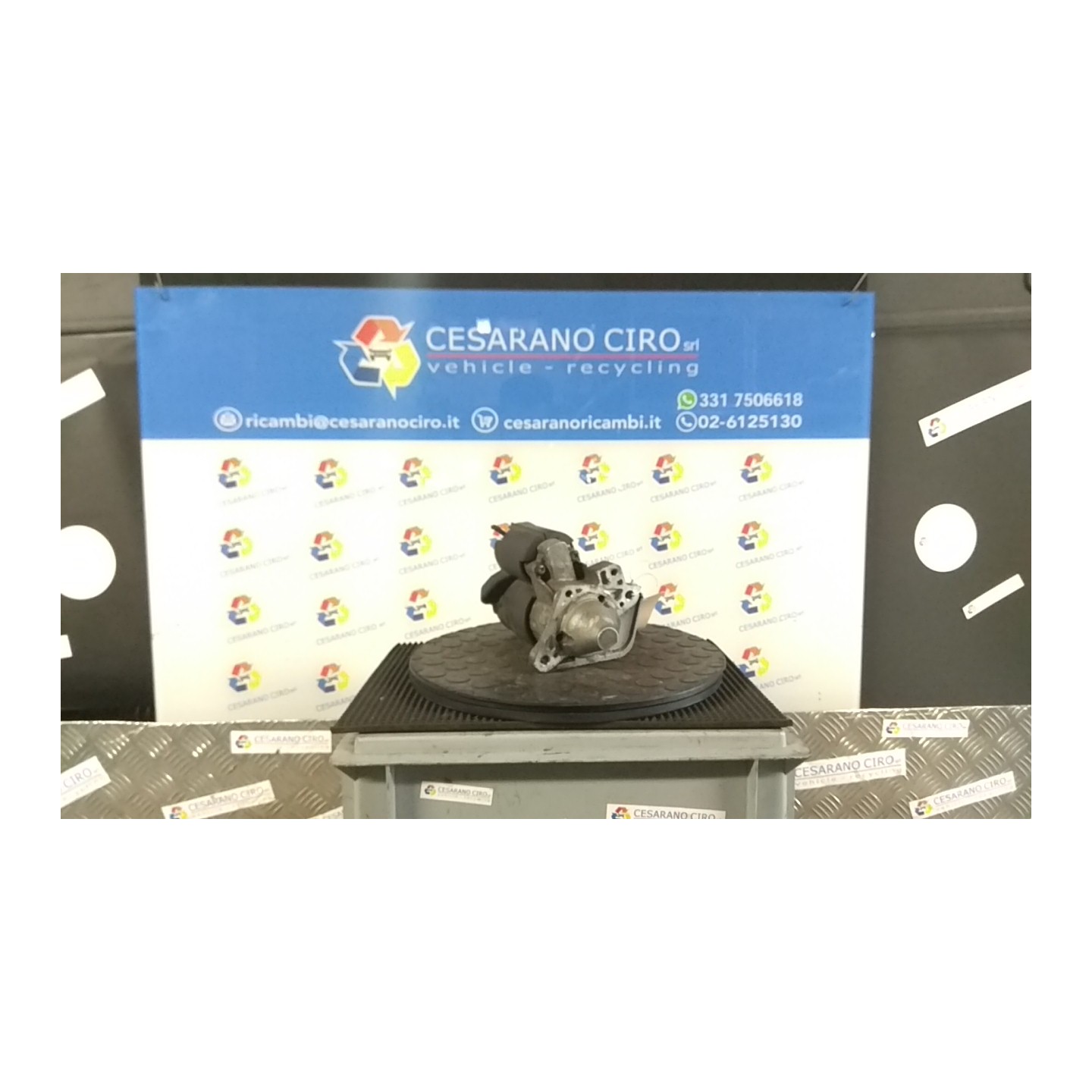 MOTORINO AVVIAMENTO 013 RENAULT MODUS 1A SERIE (09/04-01/08) K9KM7 8200584675