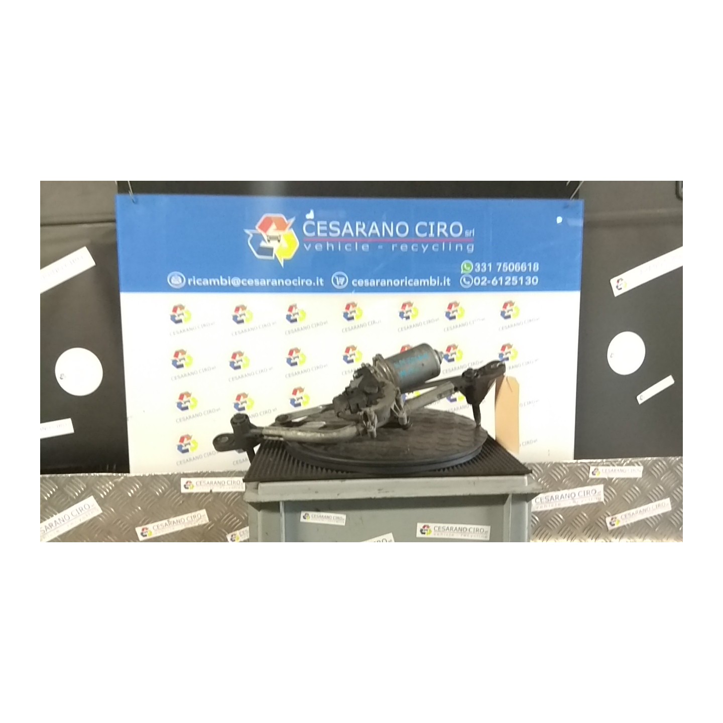 MECCANISMO TERGIPARABREZZA CON MOTOR 091 ALFA ROMEO MITO (QZ) (03/11-05/13) 199B1000 50545277