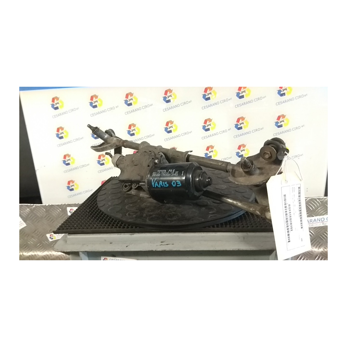 MOTORINO TERGIPARABREZZA 095 TOYOTA YARIS (10/01-11/05)     (FRP) 1NDTV 851100D020