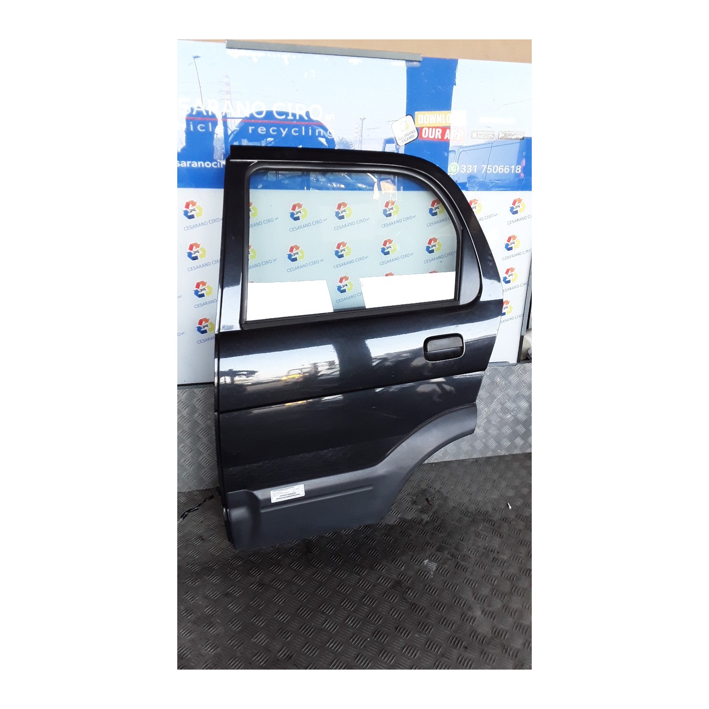 PORTA POST. SX. 004 DAIHATSU TERIOS 1A SERIE (09/97-10/06) K3 6700487403000