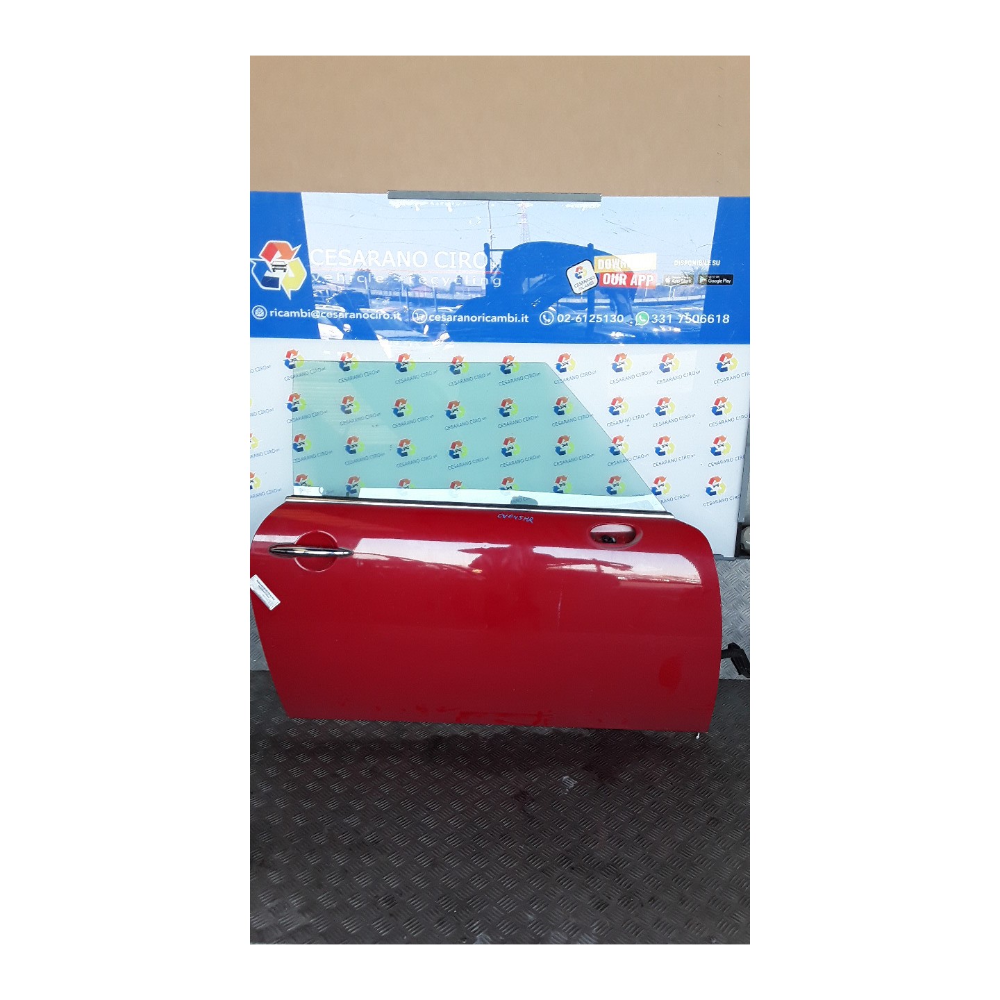 PORTA ANT. DX. 022 MINI MINI (R50/R53) (07/01-07/06) W10B16A 41517202912