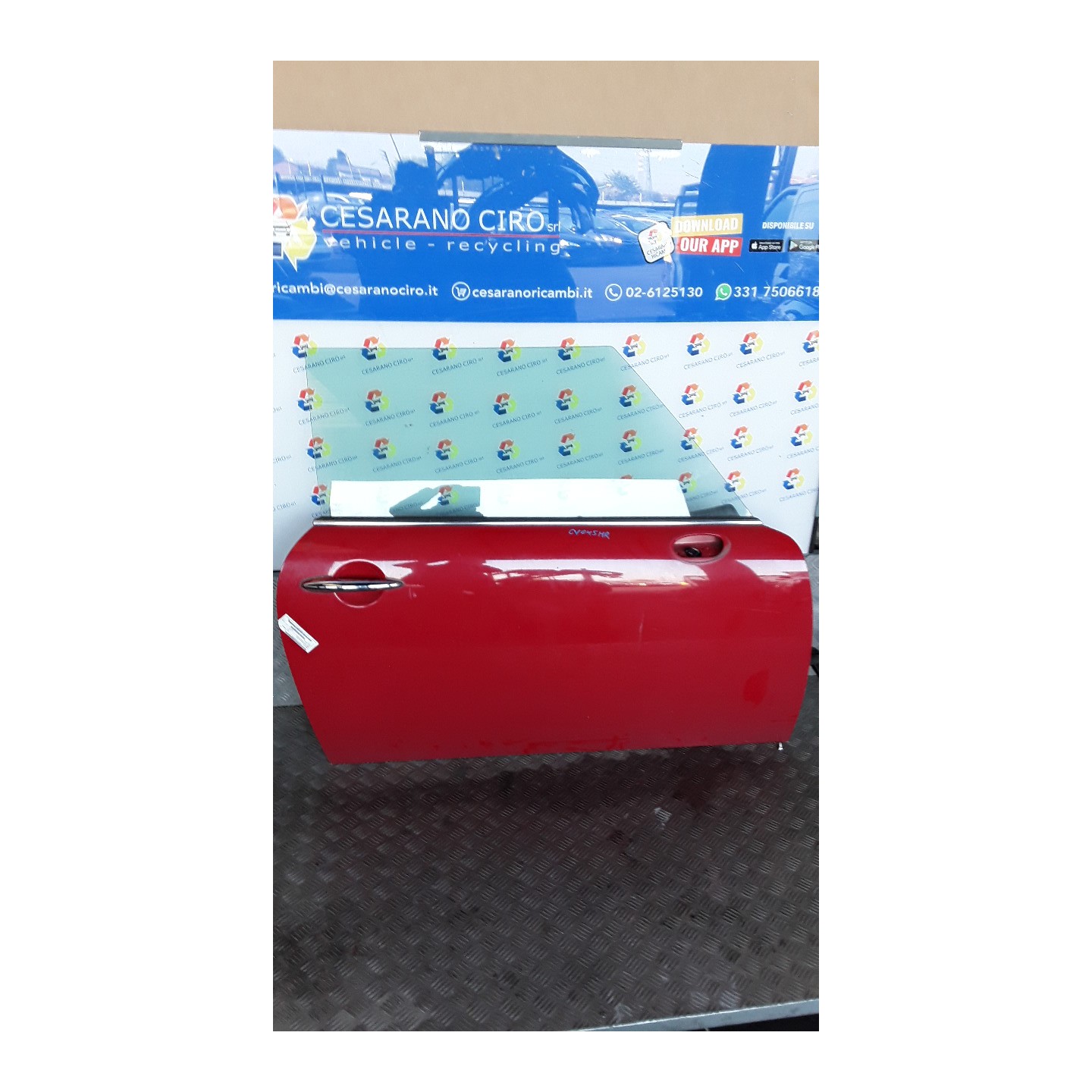 PORTA ANT. DX. 022 MINI MINI (R50/R53) (07/01-07/06) W10B16A 41517202912
