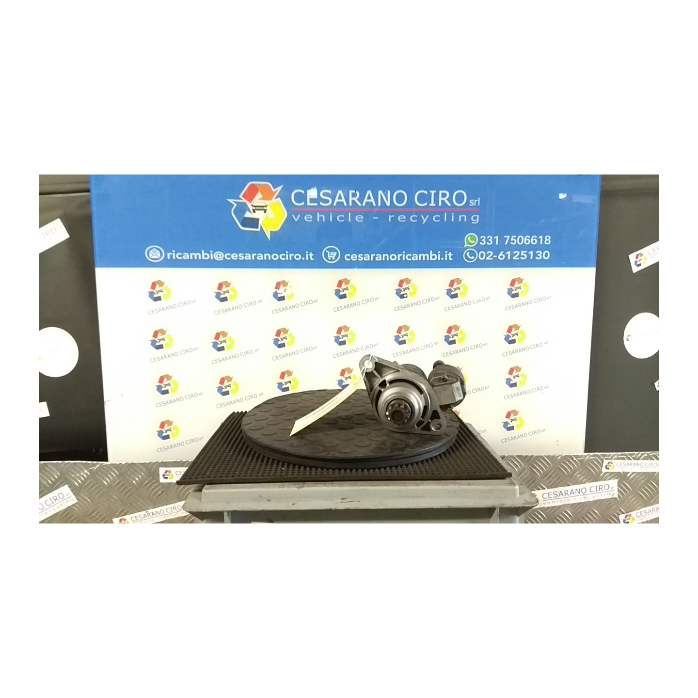 MOTORINO AVVIAMENTO 1,1 KW VALEO ROTAZ. 031 VOLKSWAGEN GOLF (5K/AJ) (09/08-) CAV 02Z911023GX