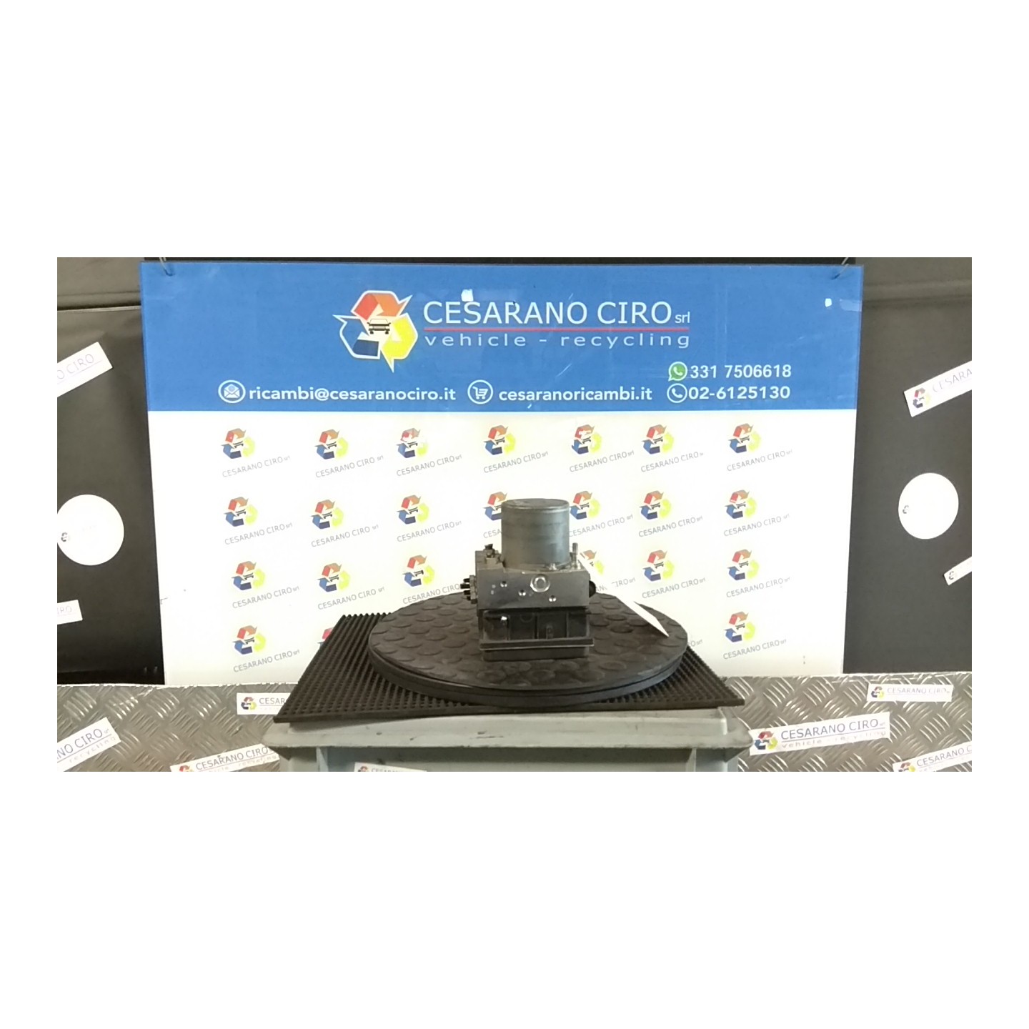 POMPA ABS CON ESP 039 SMART FORTWO (A/C450) (01/04-10/07) 15 Q0012222V003000000