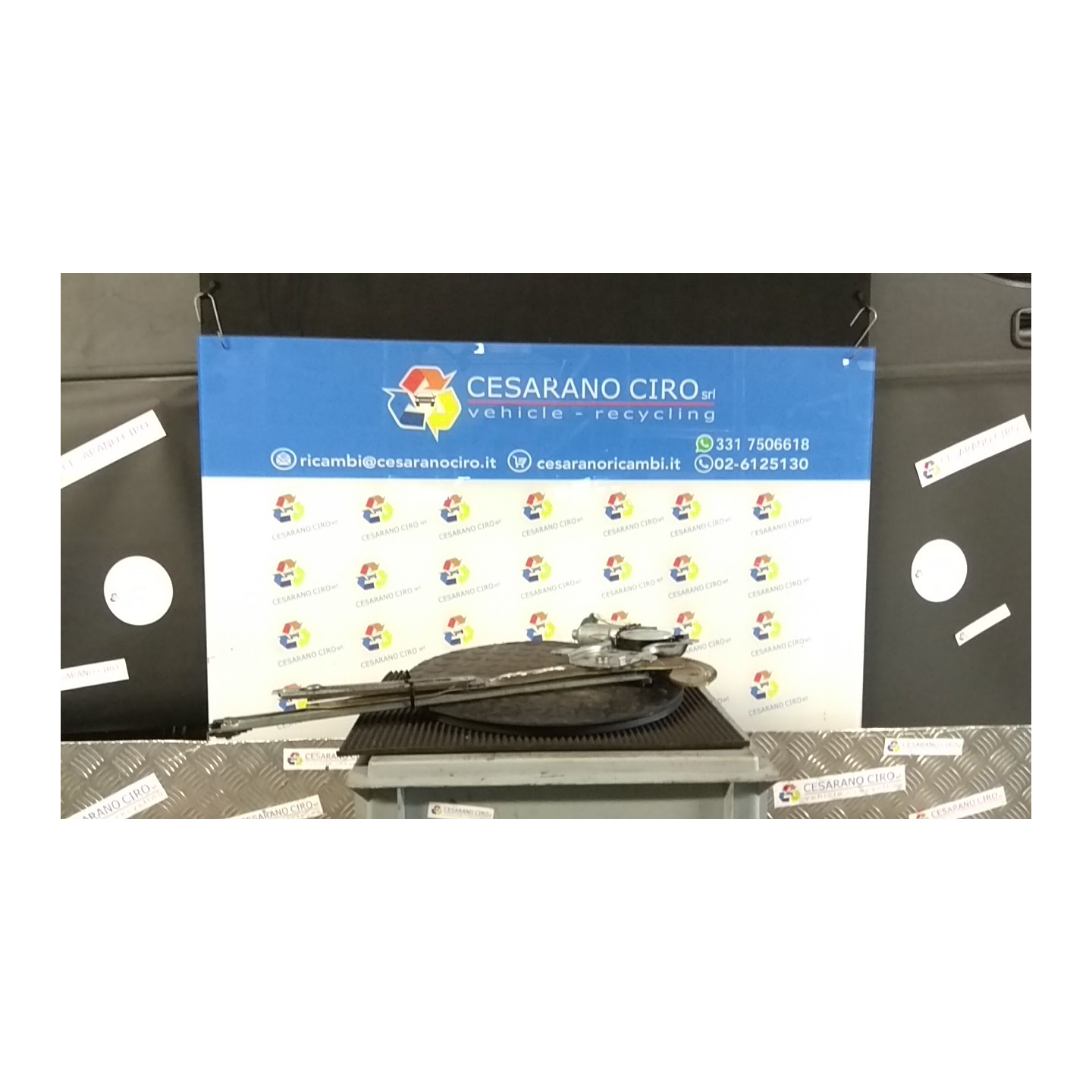 ALZACRISTALLO PORTA ANT. SX. 052 DAIHATSU TERIOS 1A SERIE (09/97-10/06) K3 6980287401000
