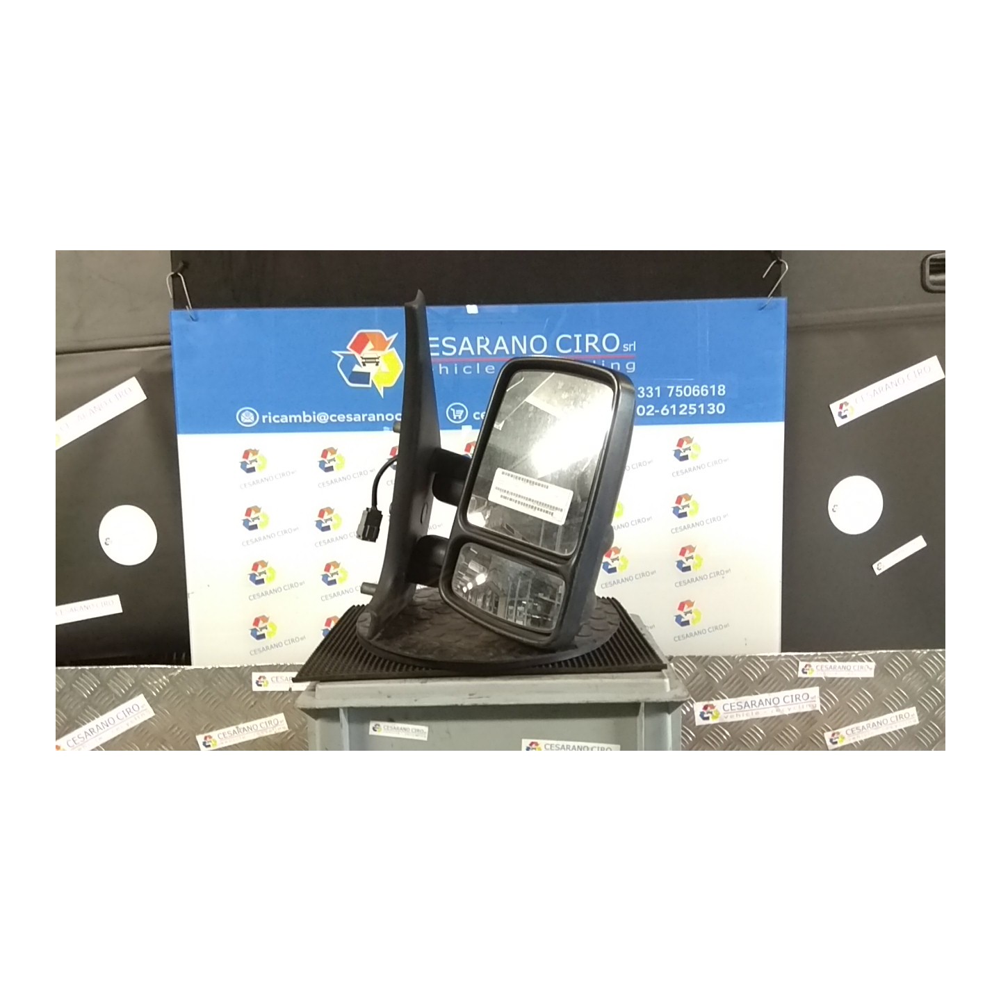 RETROVISORE EST. REGOLAZ. ELETTR. DX 095 RENAULT MASTER 2 SERIE G9TF7 NB2413000062003391999999DX