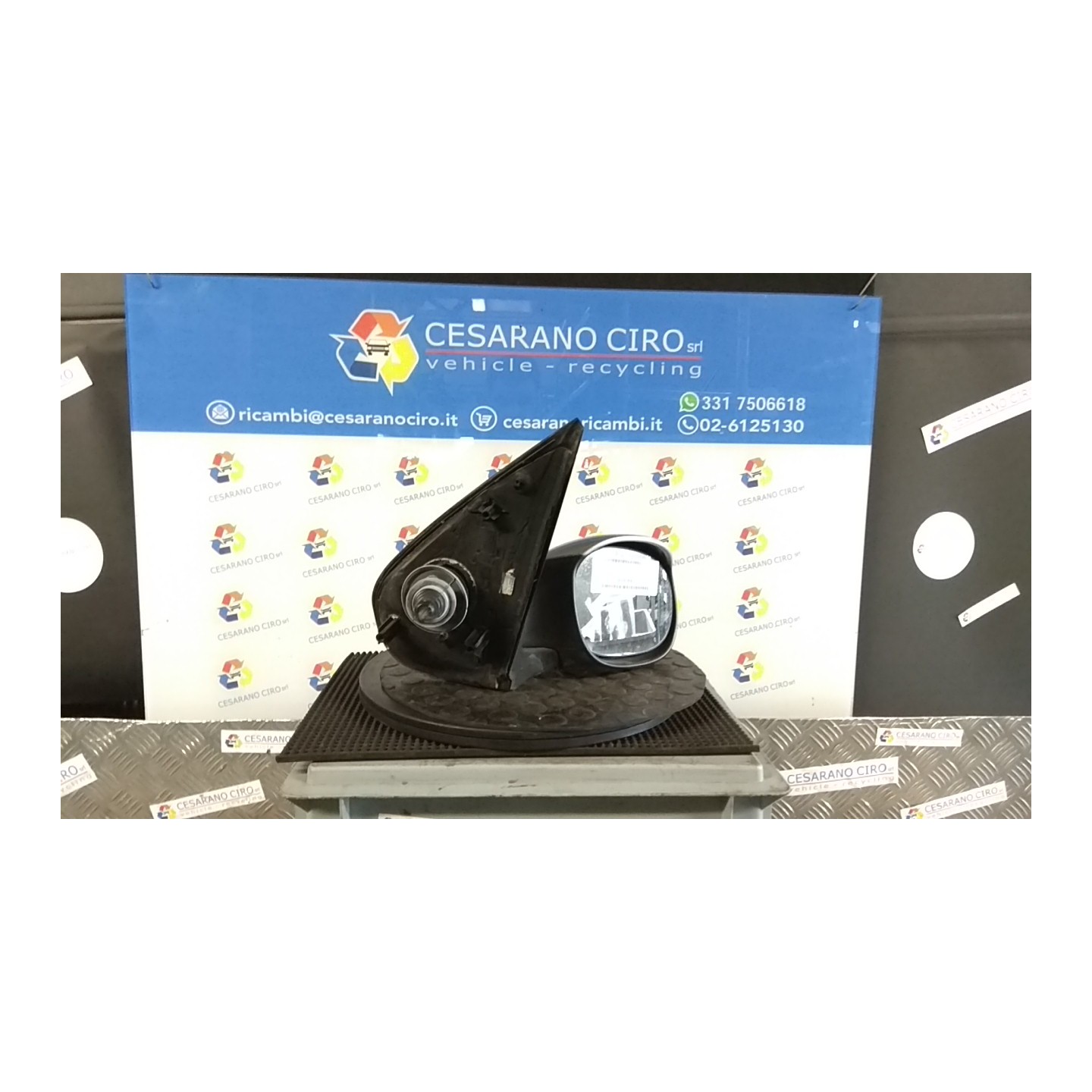 RETROVISORE EST. DX. 104 PEUGEOT 206 PLUS (02/09-) HFX 8154JC