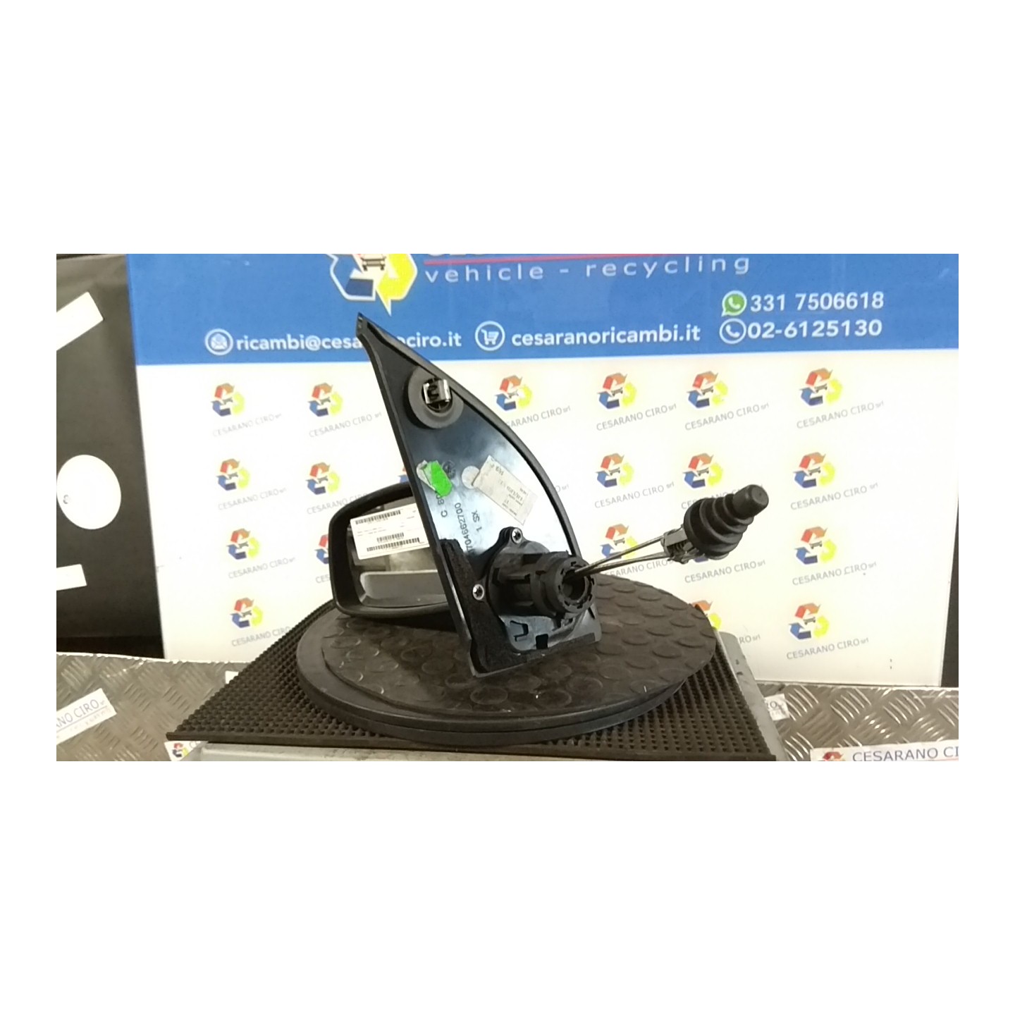 RETROVISORE EST. SX. 108 FIAT PANDA (2Q) (09/03-12/10) 188A4000 735357191