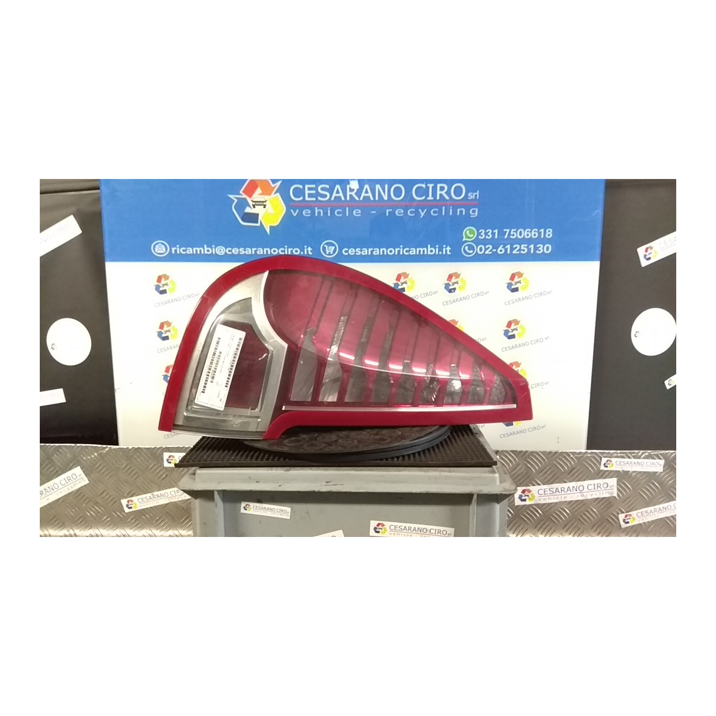 FANALE POST. SX. 117 RENAULT SCENIC 3A SERIE (04/09-10/13) K9KJ8 265550014R
