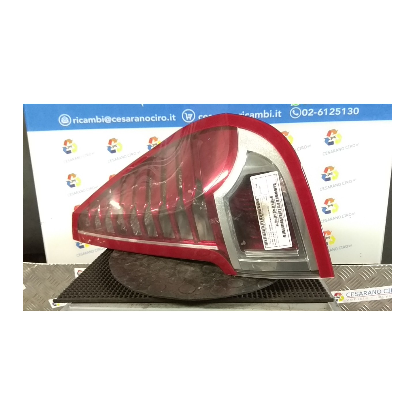 FANALE POST. DX. 118 RENAULT SCENIC 3A SERIE (04/09-10/13) K9KJ8 265500014R