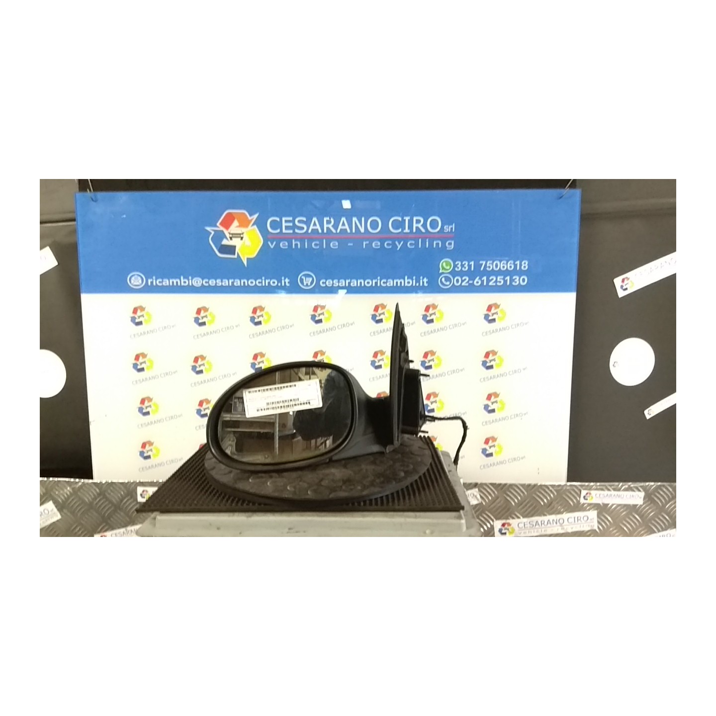 RETROVISORE EST. REGOLAZ. ELETTR. TERM. PIEGH. 01-04-12-06 SX. 013 CHRYSLER PT CRUISER (05/00-10/05) 664 K05067027AD