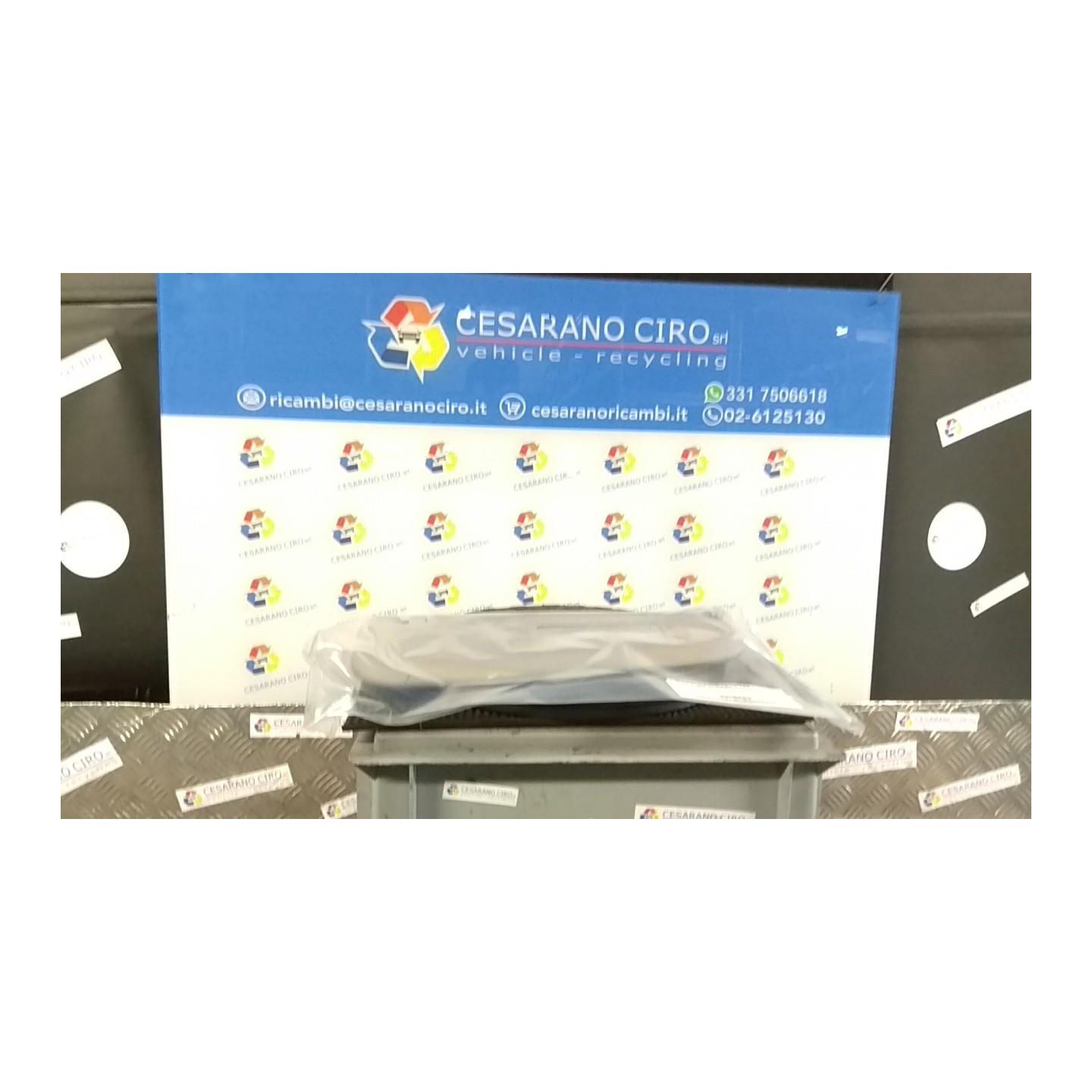 ALETTA PARASOLE PARABREZZA DX. 017 PEUGEOT 206 (09/98-06/09) 8HX 8143EP