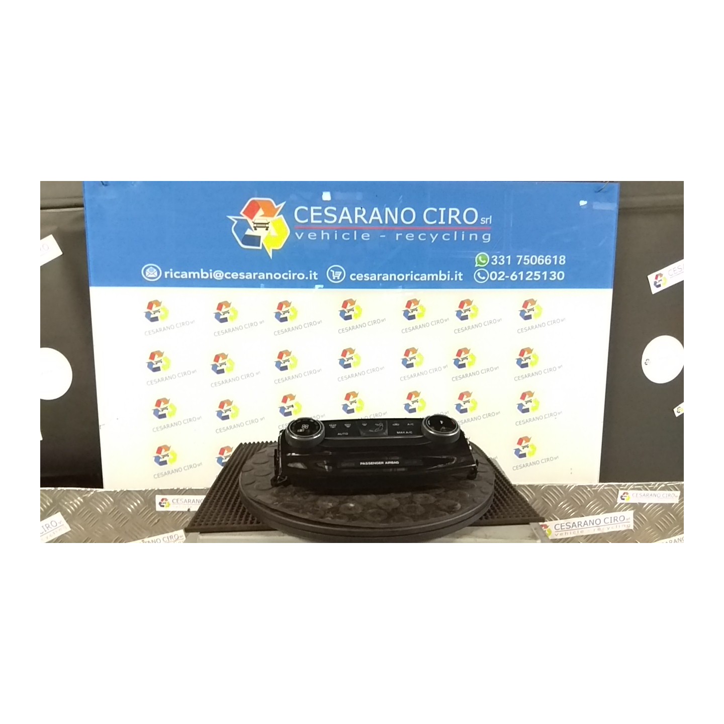 BLOCCO COMANDO CLIMATIZZAZIONE P/A/C AUT.PARAB.SED.VOL.RISC. 066 FORD PUMA (CF7) (09/19-) B7JB 2440513