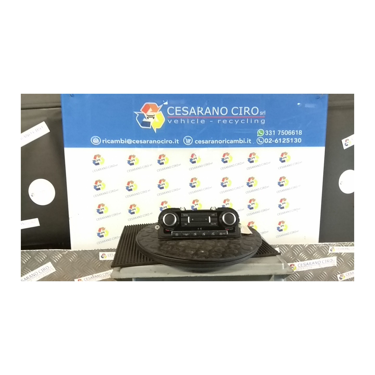 BLOCCO COMANDO CLIMATIZZAZIONE 060 VOLKSWAGEN GOLF (5K/AJ) (09/08-) CAV 1K0819047BRWHS