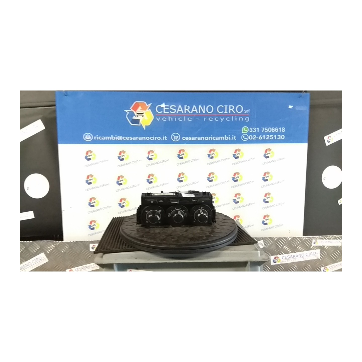BLOCCO COMANDO CLIMATIZZAZIONE S/RAFFRED,S/RISCALDATORE 081 CITROEN DS3 (11/09-01/16) 8FP 9675399980