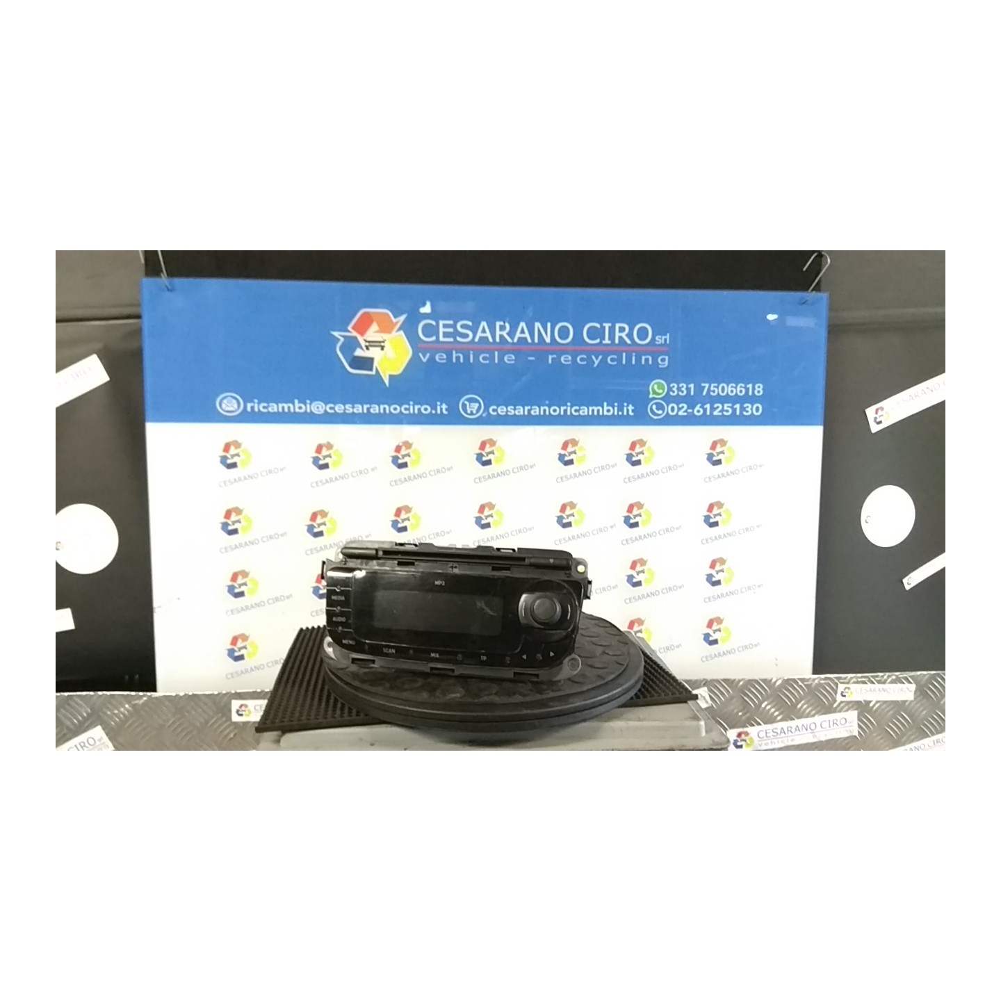 AUTORADIO 091 SEAT IBIZA (6J) (05/08-03/13) CGP 6J0035153