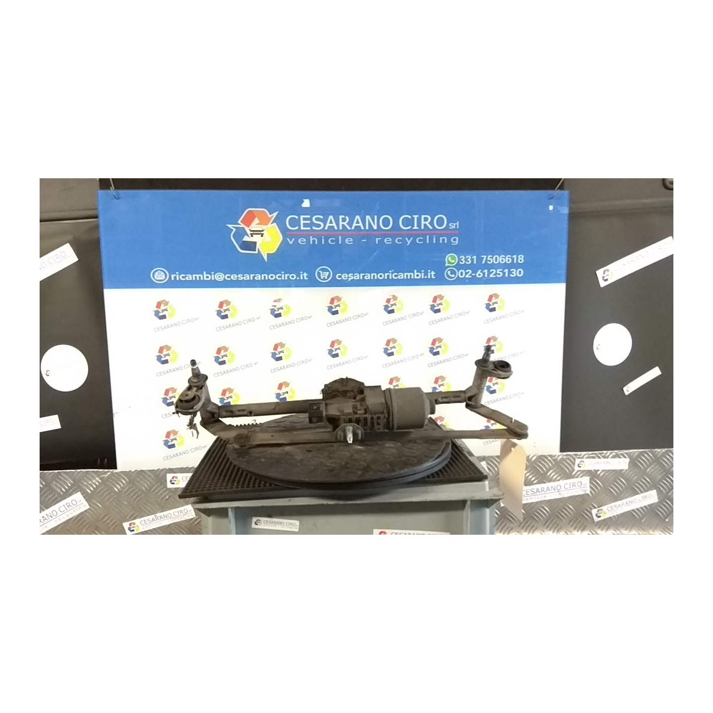 MOTORINO TERGIPARABREZZA 107 SEAT IBIZA (6J) (05/08-03/13) CGP 6R1955119