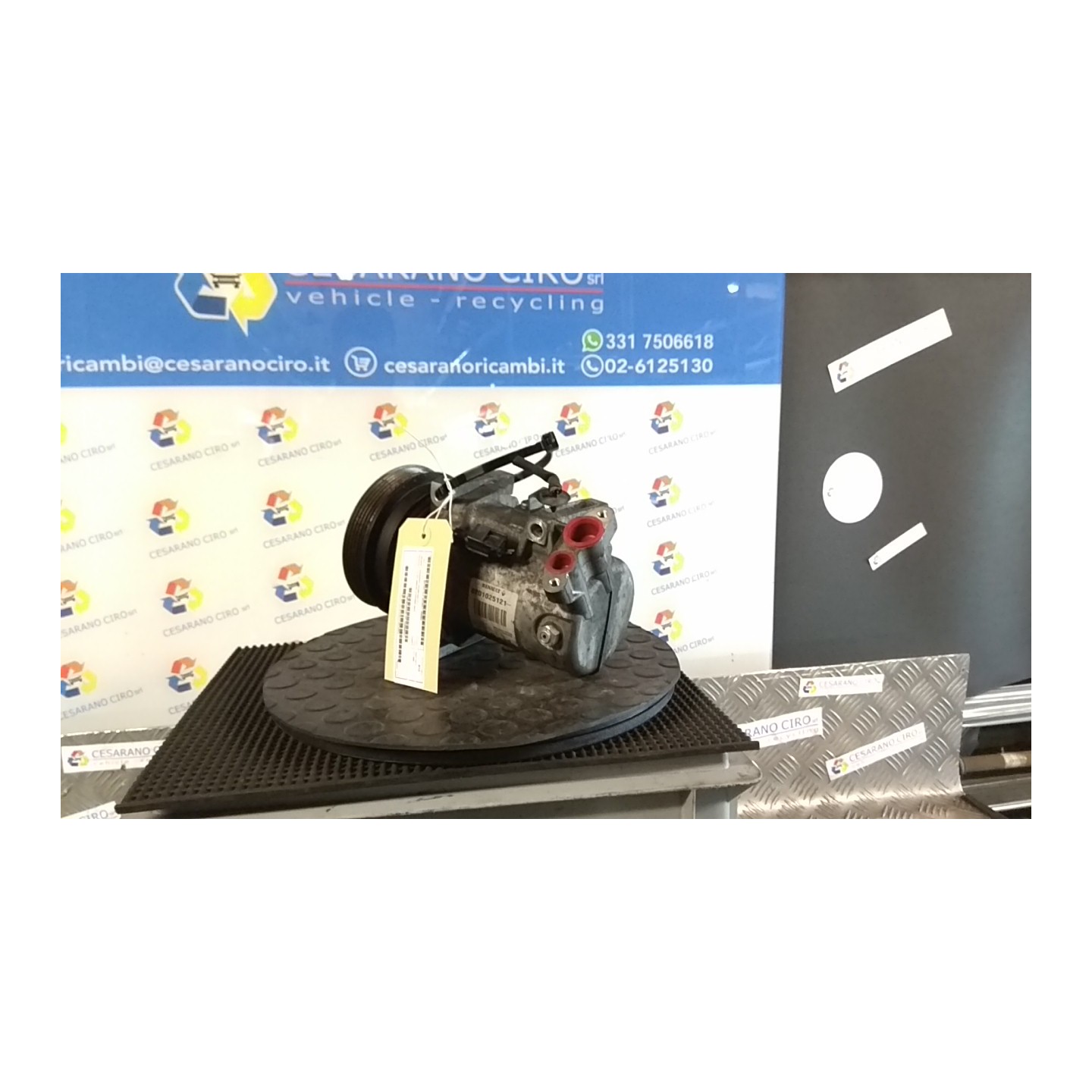 COMPRESSORE A/C 002 DACIA SANDERO (07/08-04/13) K9KK7 8200866441